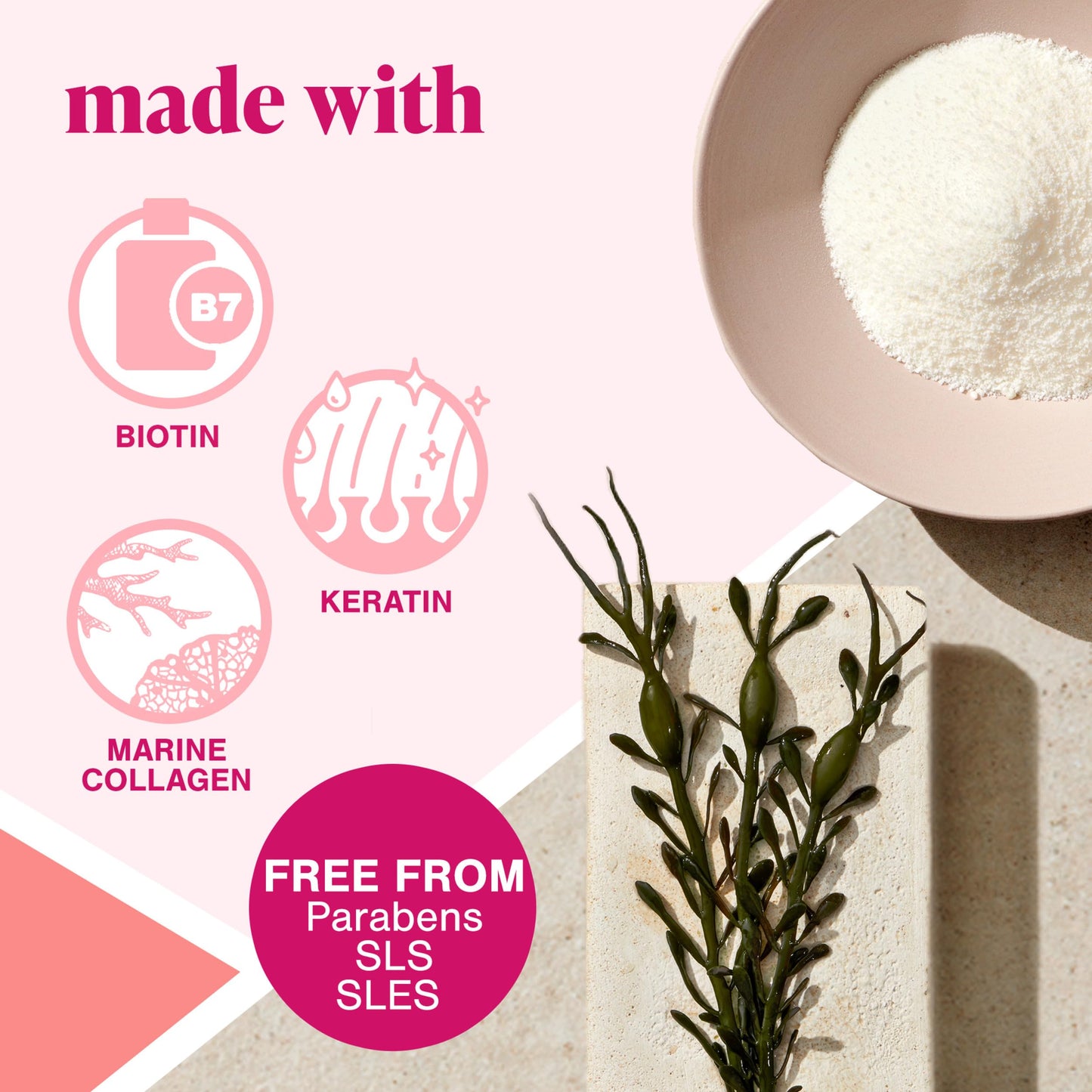 Viviscal Hair Thickening Serum 1.69 fl oz – Lightweight Leave-In Elixir with Keratin & Biotin for Thicker, Fuller, Healthier-Looking Hair