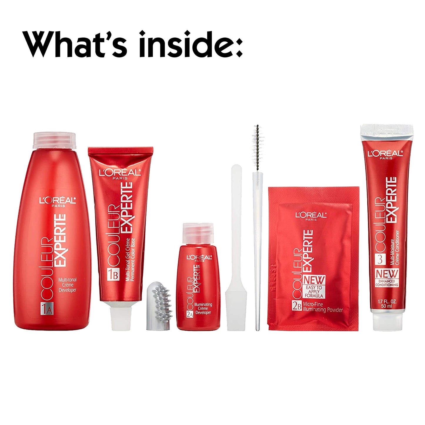 L'Oreal Paris Couleur Experte 2-Step Home Hair Color and Highlights Kit, French Éclair