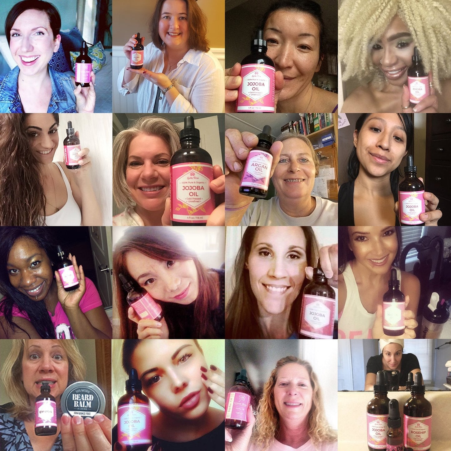 Leven Rose Rosehip Seed Oil 4oz – Pure, Unrefined, Cold-Pressed Face & Body Oil for Skin, Hair & Nails, Nighttime Moisturizer