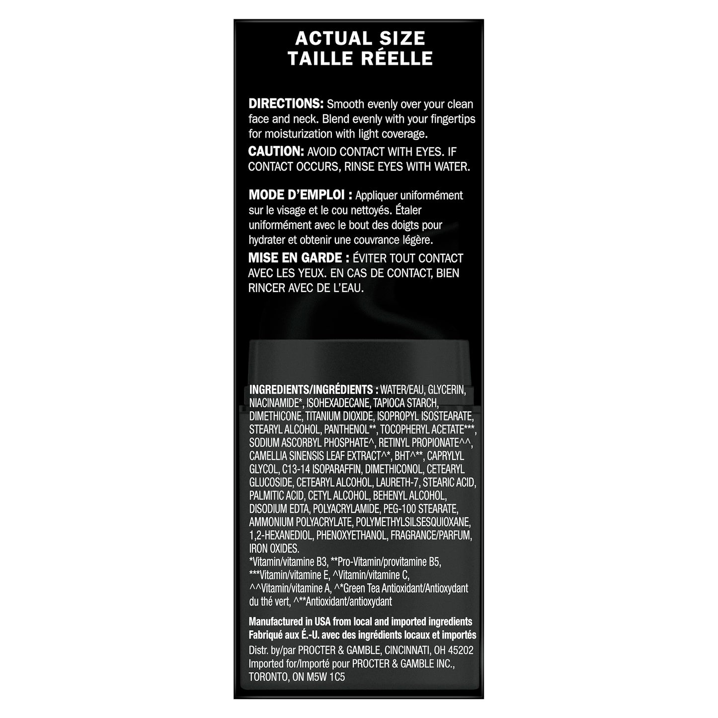 Olay CC Cream Total Effects 7-in-1 Moisturizer with Sheer Foundation – Hydrates, Brightens, Evens Tone, Minimizes Pores, Firms, 1.7 oz