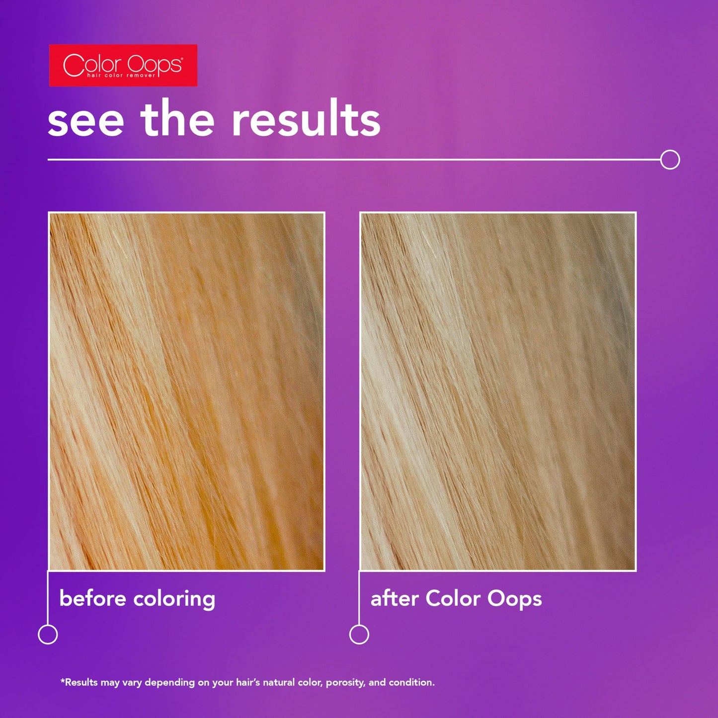 Color Oops Hi-Lift Bleach | Lifts 3-5 Levels | Nourishing & Moisturizing Formula