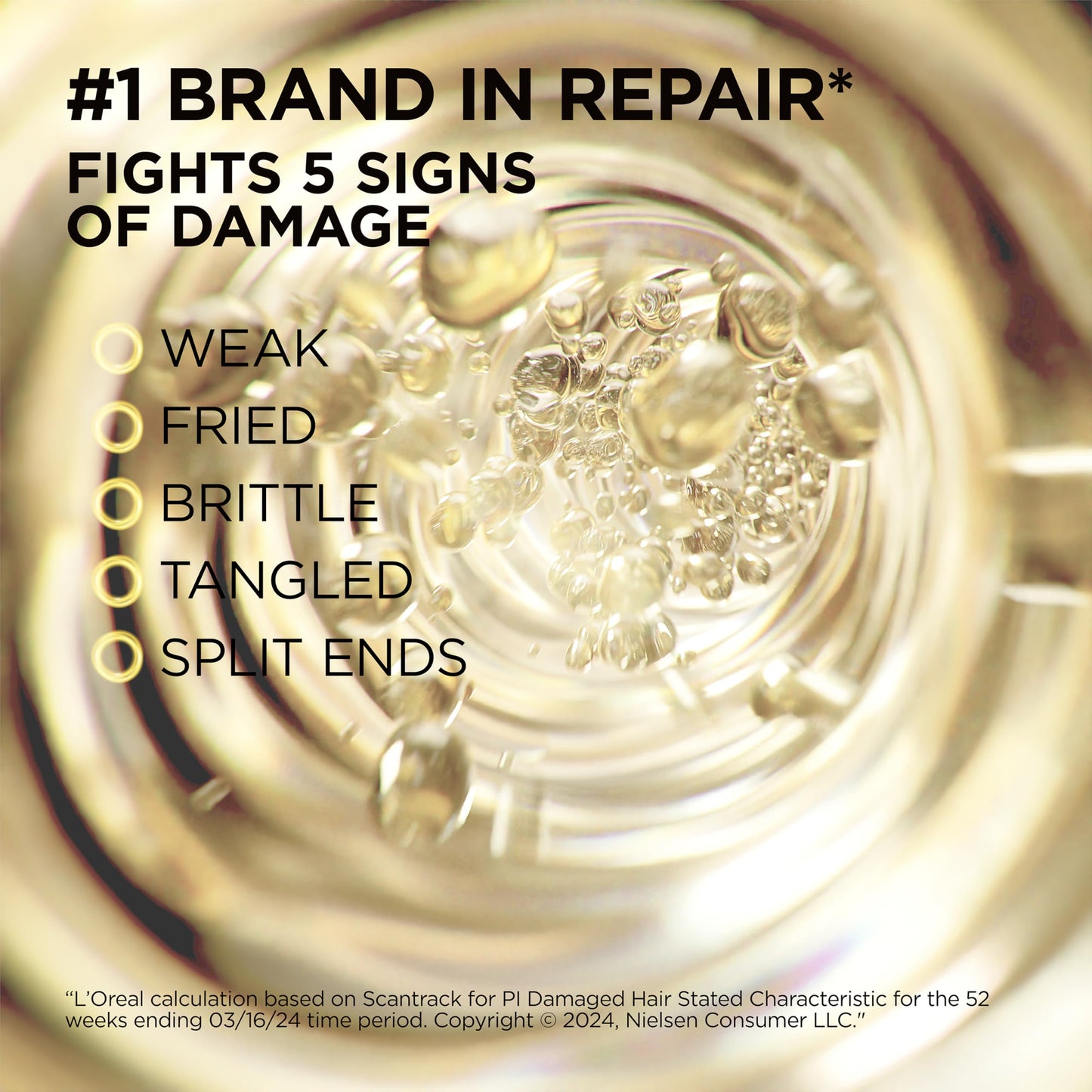 L'Oreal Paris Elvive Total Repair 5 Damage-Erasing Balm with Almond and Protein, 8.5 Ounce (Packaging May Vary)