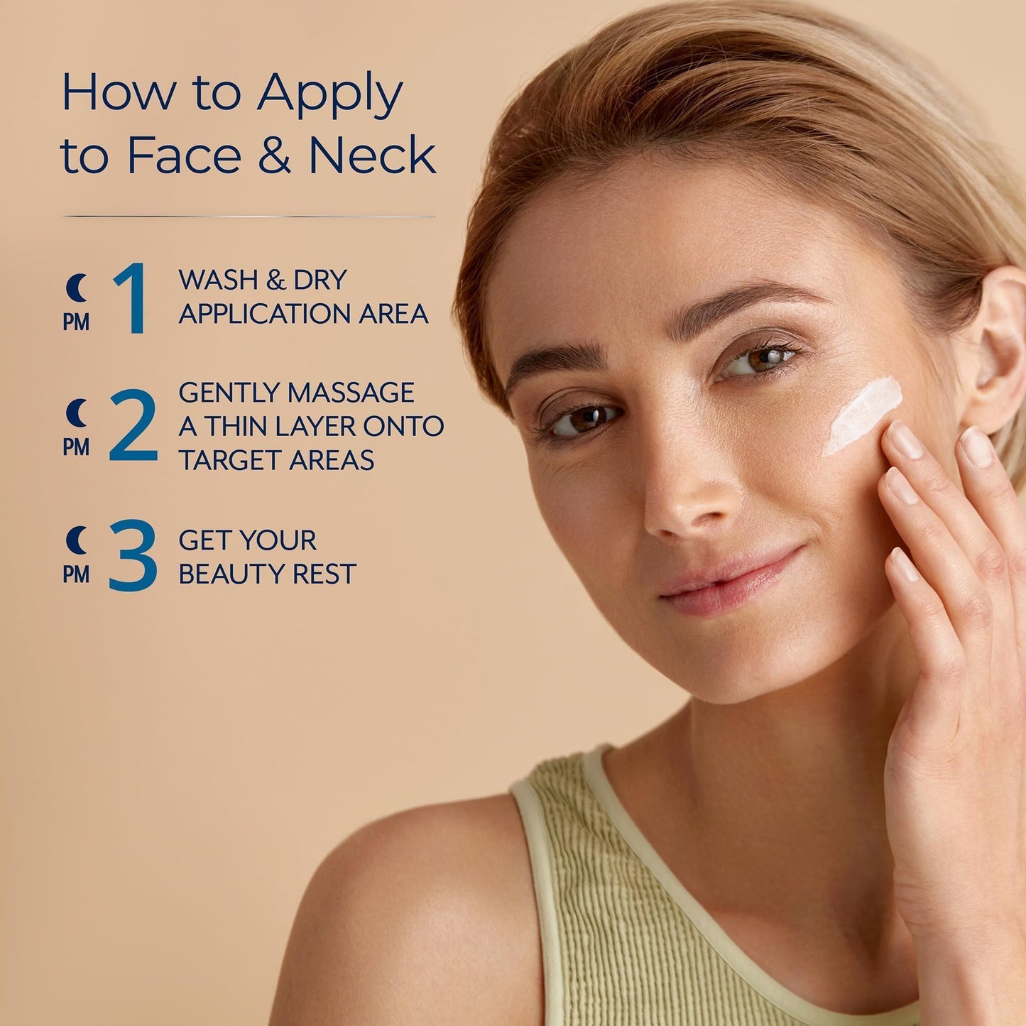 Plexaderm Night Time Collagen Serum 15 mL – Anti-Aging Peptide Serum for Firmer, Fuller, Youthful Skin, Paraben-Free, USA