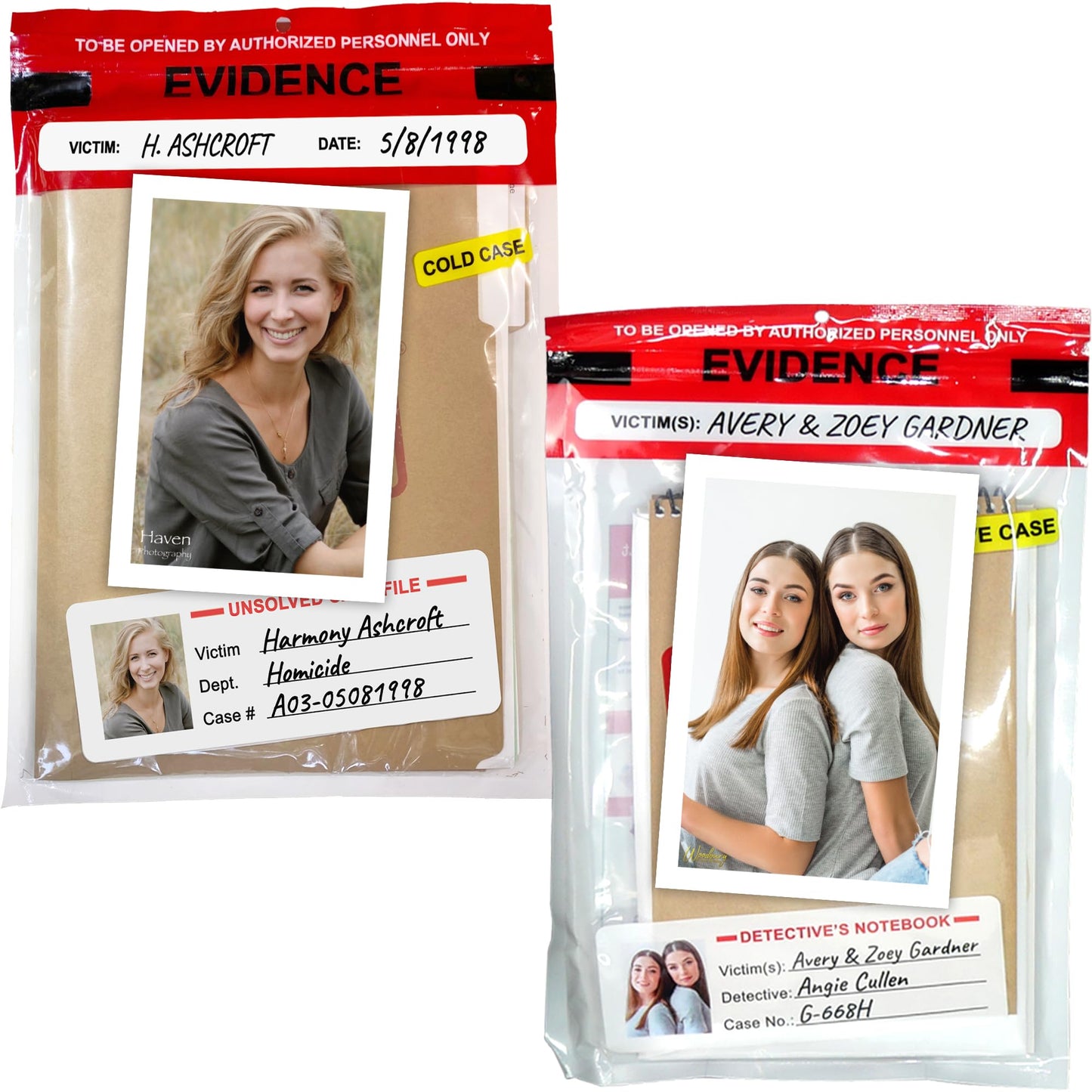 Unsolved Case Files - 2 Case Bundle β Harmony Ashcroft and Avery Gardner Cases