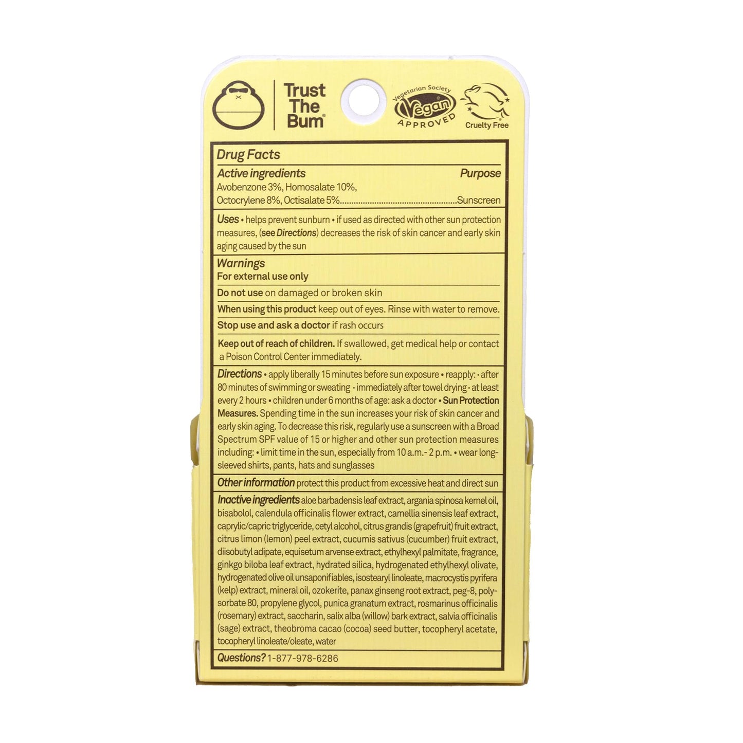 Sun Bum SPF 30 Lip Balm 3-Pack – Coconut, Banana & Watermelon, Moisturizing with Aloe & Vitamin E, Vegan, Cruelty-Free, 0.15 oz Each