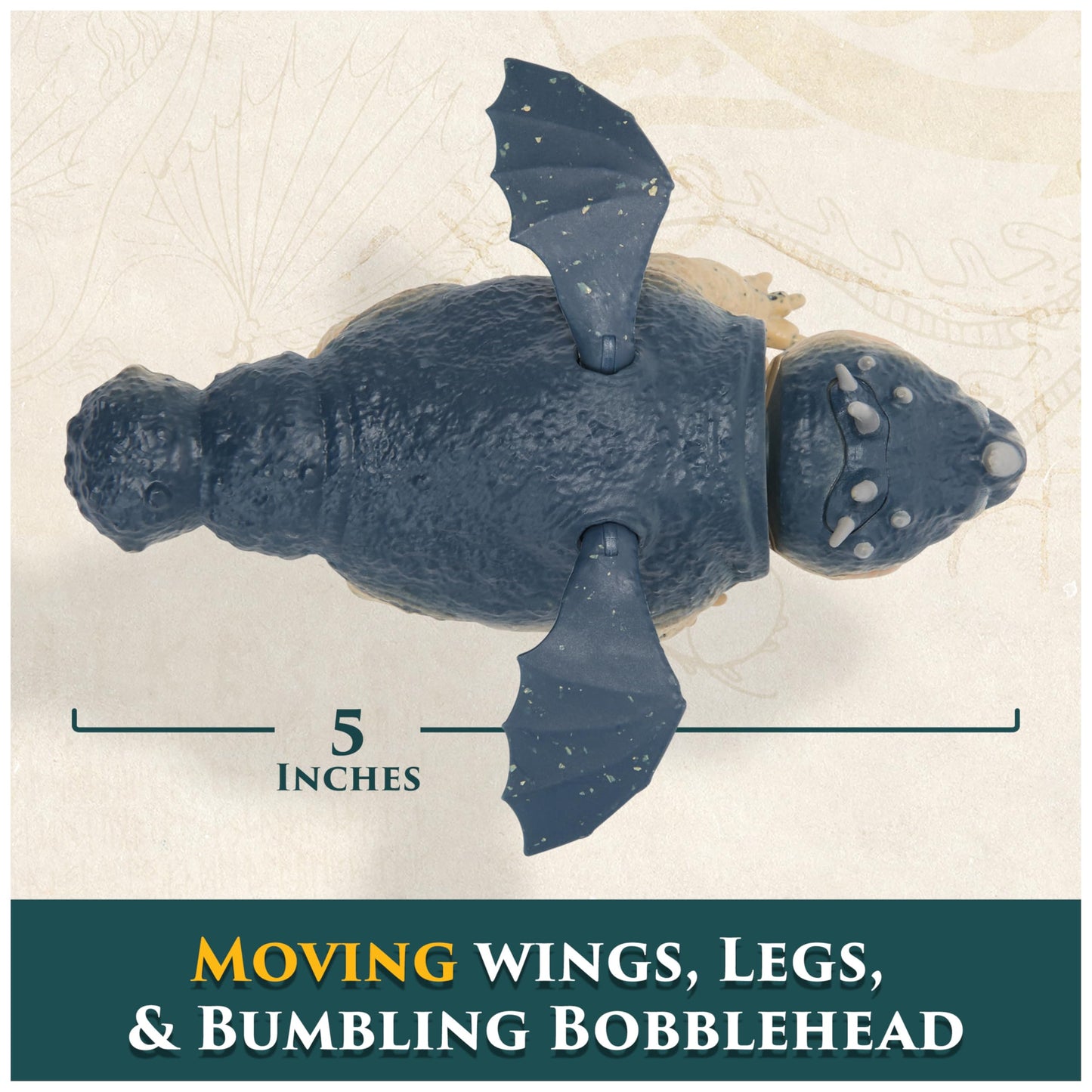 DreamWorks Dragons How to Train Your Dragon, Gronckle, 5” Action Figure, Kids Toys for Boys Ages 4 and up