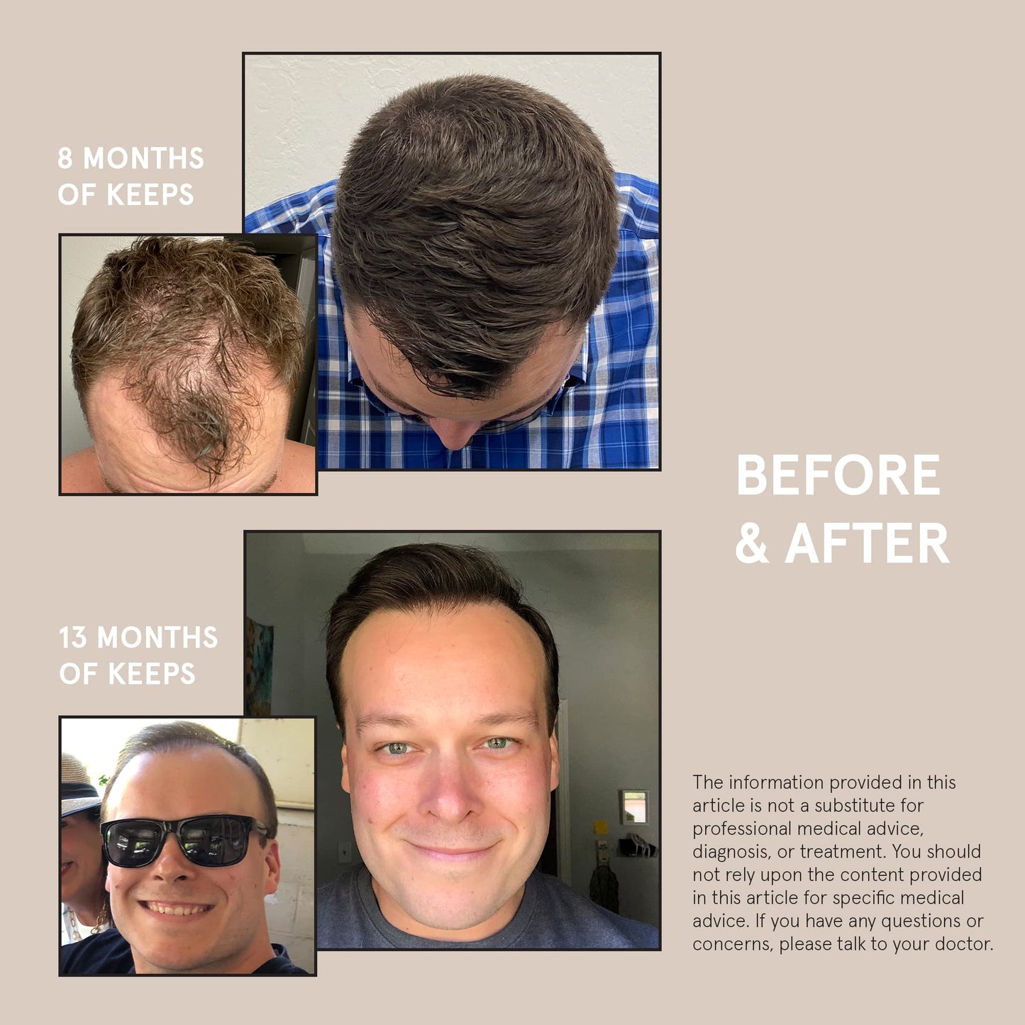 Keeps Hair Loss Shampoo for Men – Thickening Shampoo with Biotin, Caffeine & Saw Palmetto – DHT Blocker for Thinning Hair & Hair Growth, 8 oz