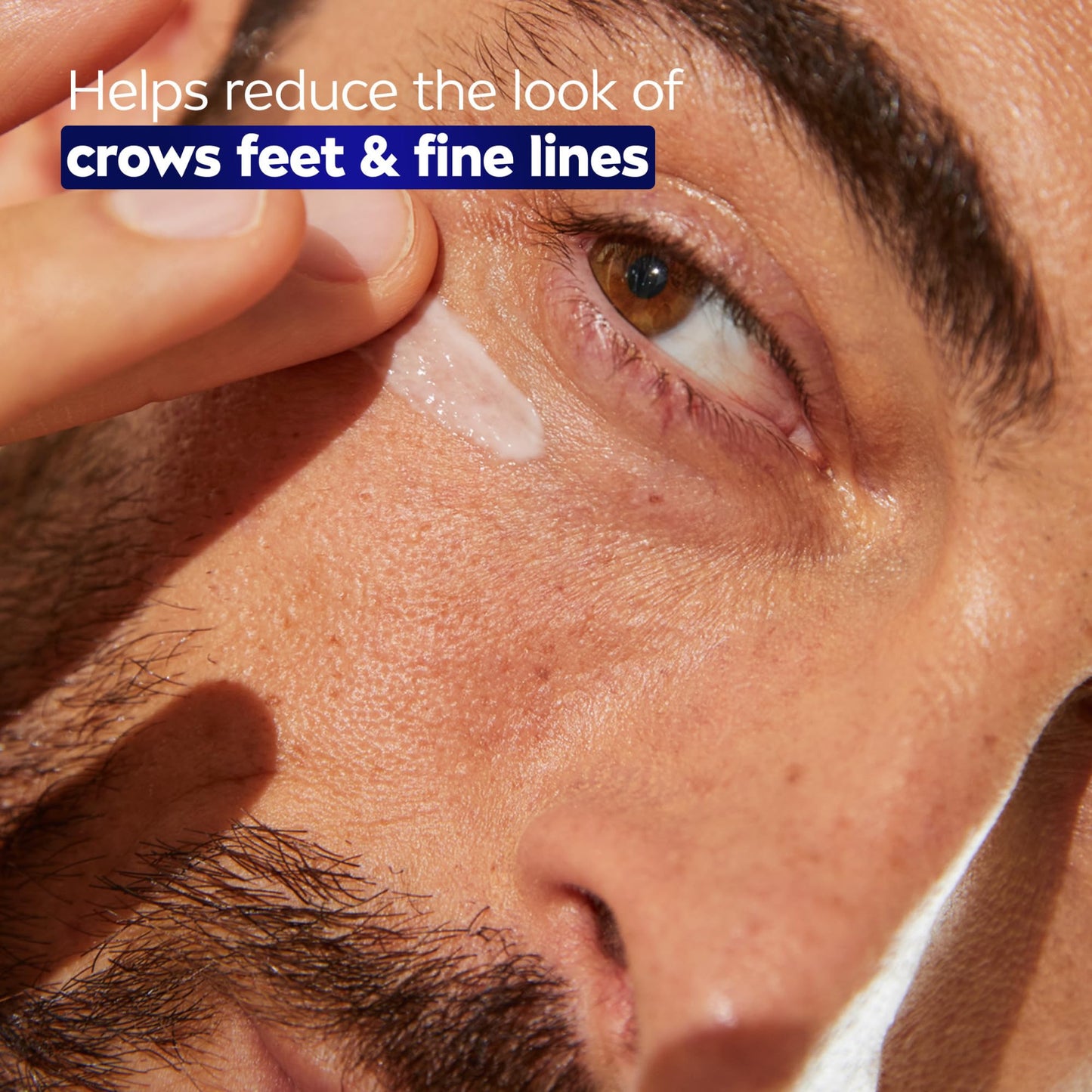 NIVEA MEN Age Defense Eye Cream with Hyaluronic Acid – 24H Hydrating Under-Eye Cream for Men, Reduces Crow’s Feet, Fine Lines & Dark Circles, 0.5oz