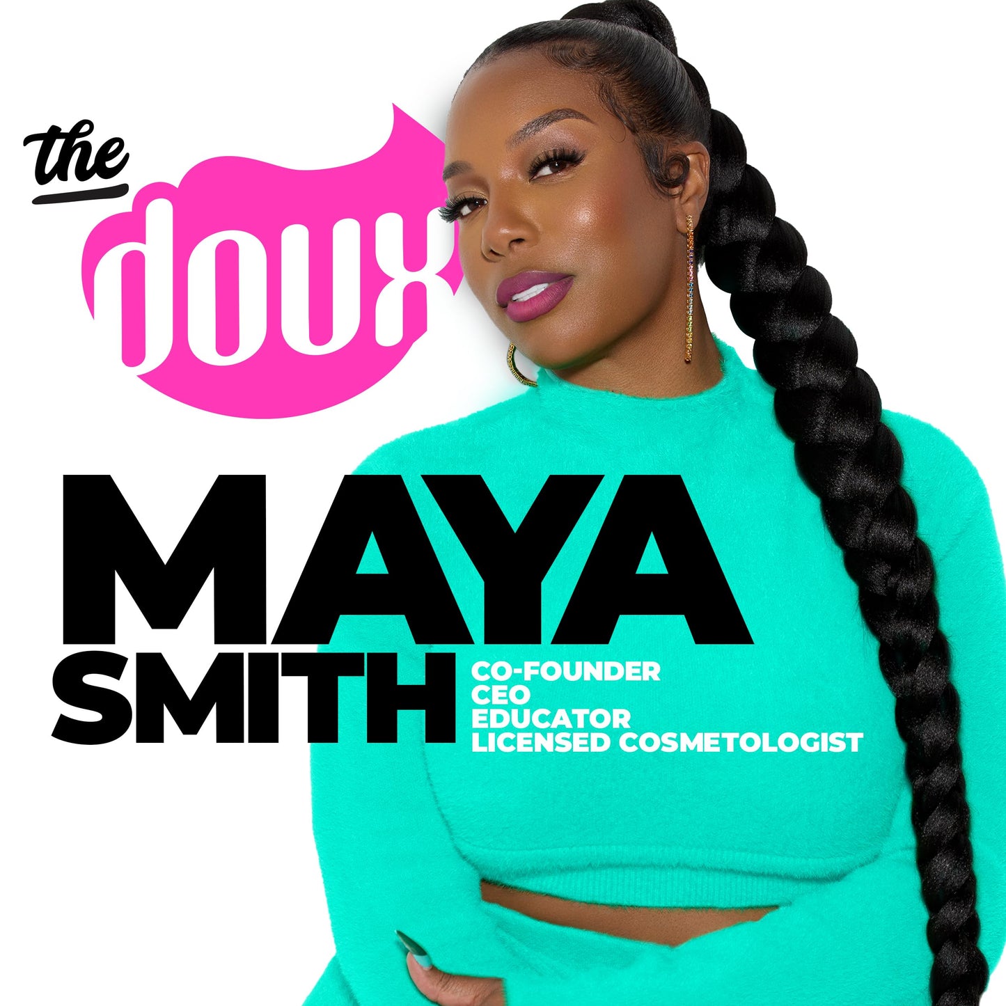 The Doux GANGSTER WRAP Foaming Wrap Lotion – Heatless Curl & Anti-Frizz Mousse with Heat Protection for Blowouts, Roller Sets & Pixie Cuts