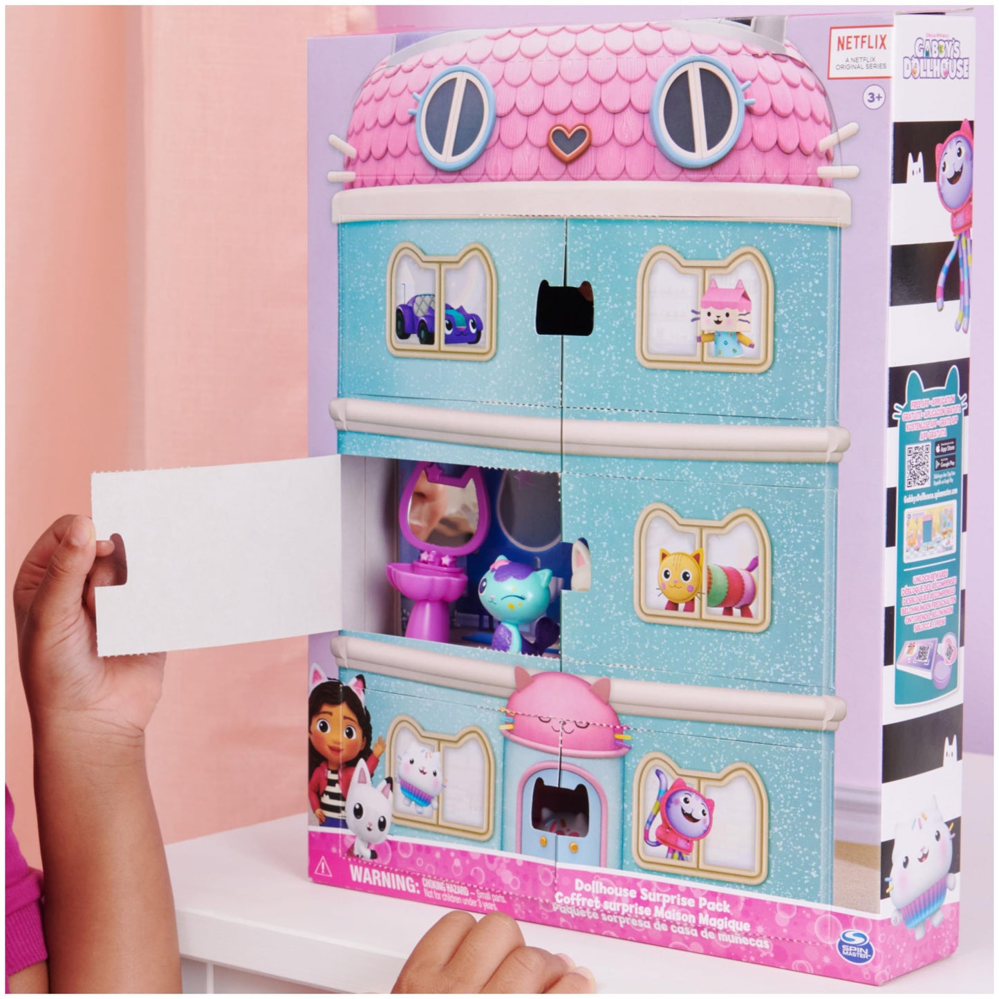 Gabby's Dollhouse, Surprise Pack, (Amazon Exclusive) Toy Figures and Dollhouse Furniture, Kids Toys for Girls and Boys Ages 3 and up