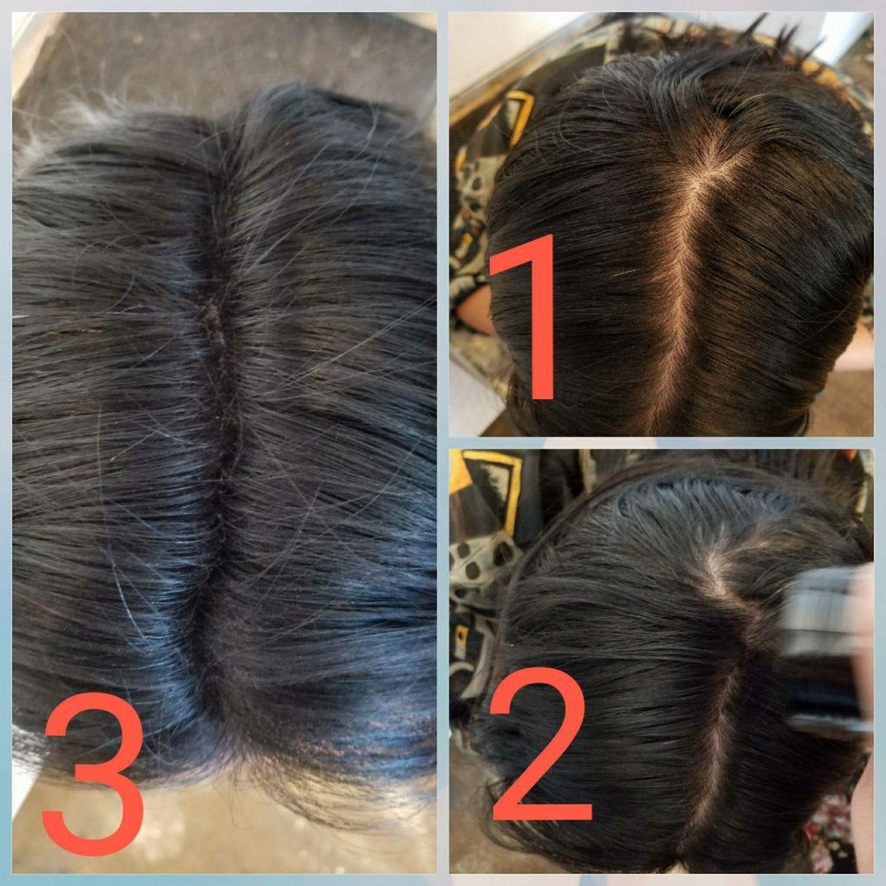 Black Colored Hair Building Fibers - Thickening Fiber for Women and Men - Hair Loss Concealer Powder for Thicker Fuller Hair - .77oz