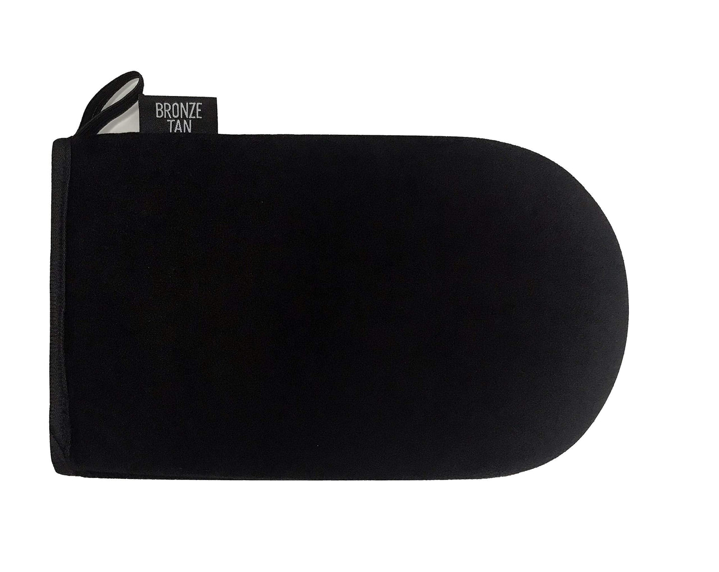 Self Tanning Mitt – Ultra Soft, Reusable & Machine Washable Glove for Streak-Free Application of Tanning Mousse or Lotion – Black
