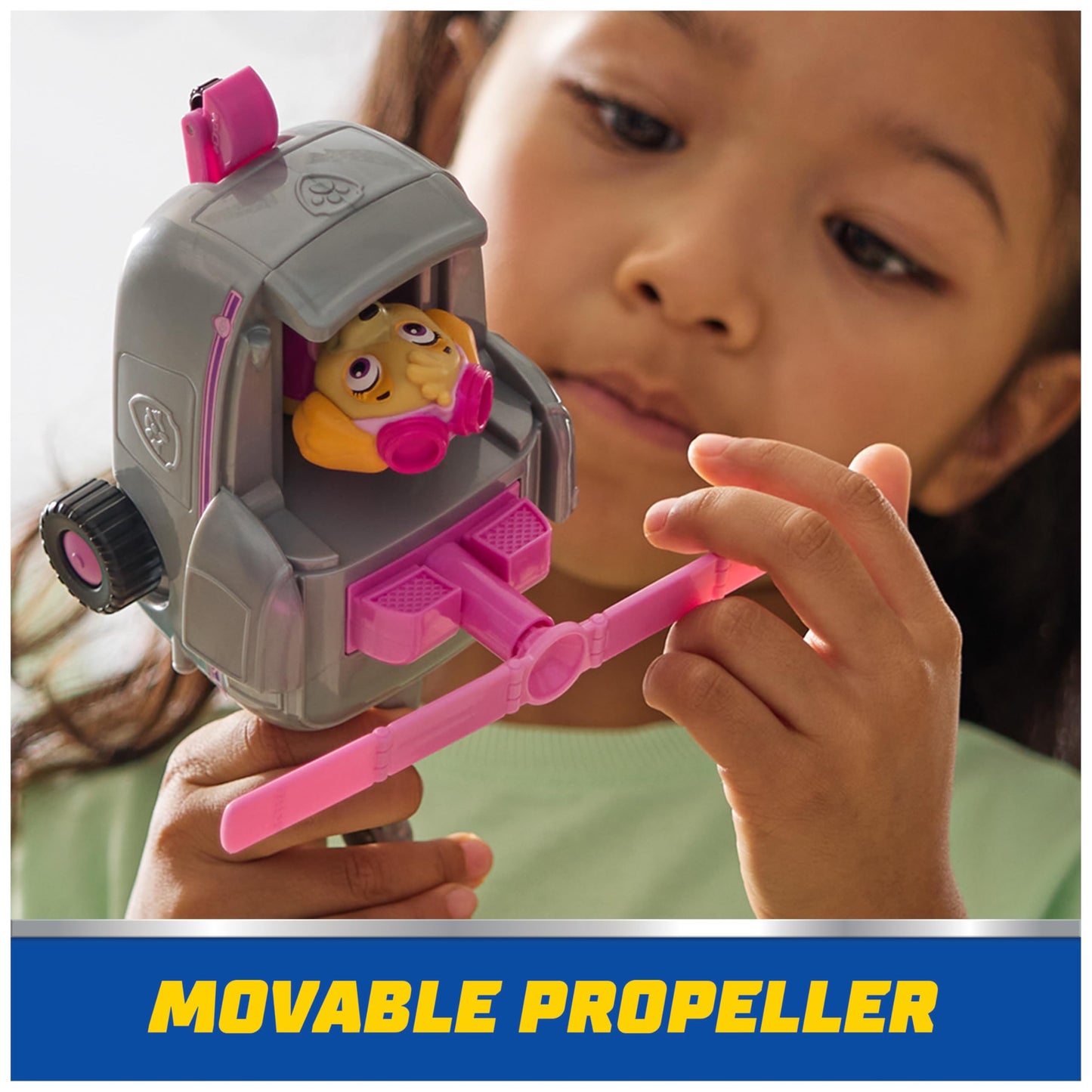 Paw Patrol, Skye’s Helicopter, Toy Vehicle with Collectible Action Figure, Sustainably Minded Kids Toys for Boys & Girls Ages 3 and Up