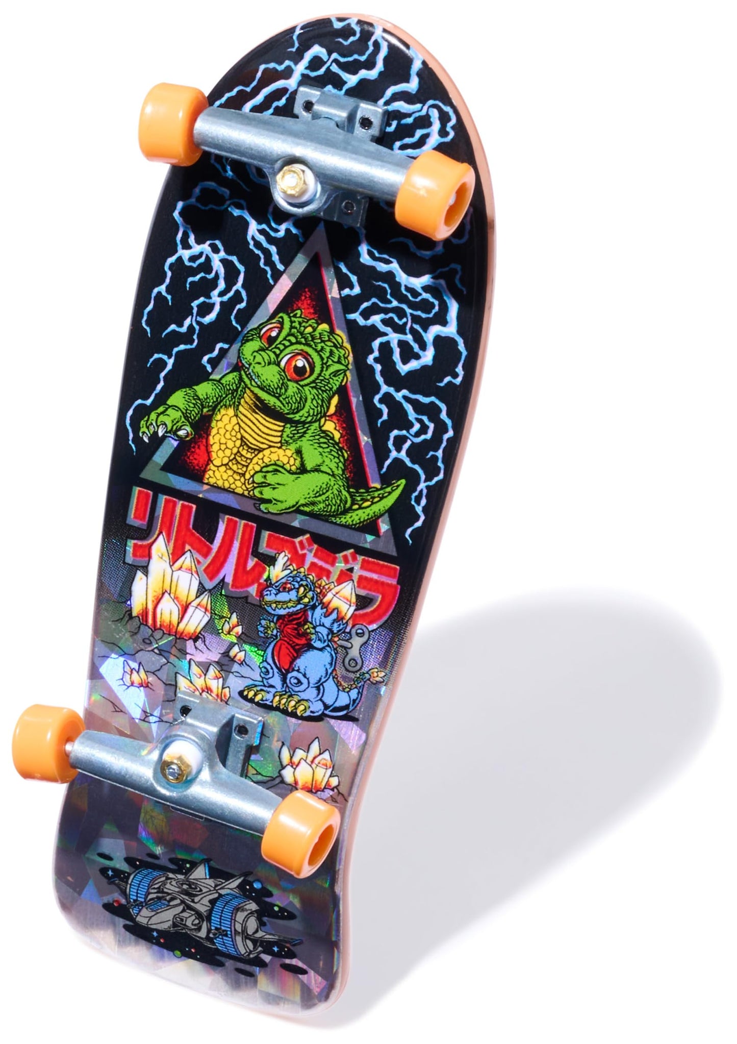 TECH DECK, Godzilla Sk8shop Fingerboard Bonus Pack, Collectible and Customizable Mini Skateboards, Kids Toys for Ages 6 and up