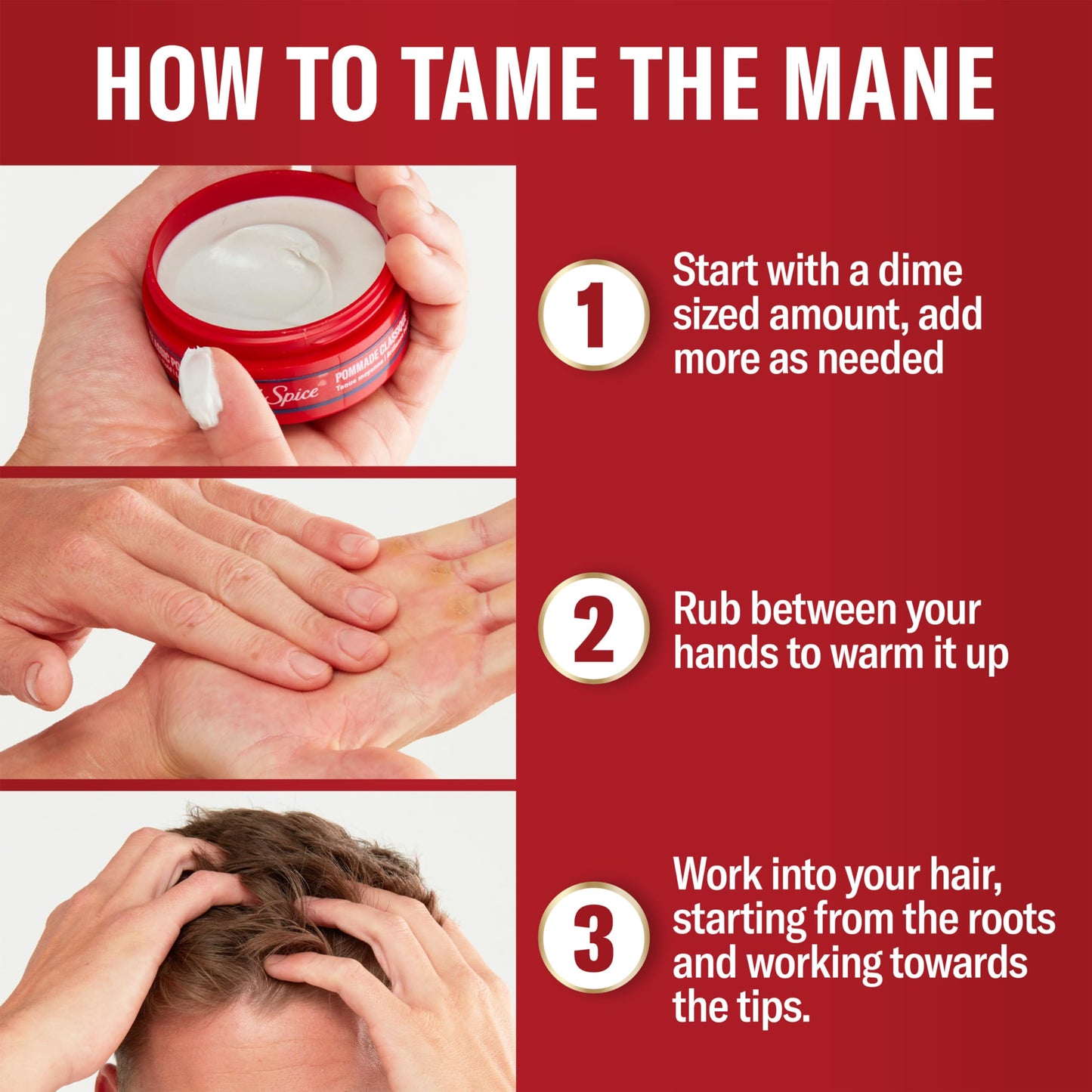 Old Spice High Hold Hair Styling Clay for Men, High Hold, Very Low Shine, 2.22 Oz