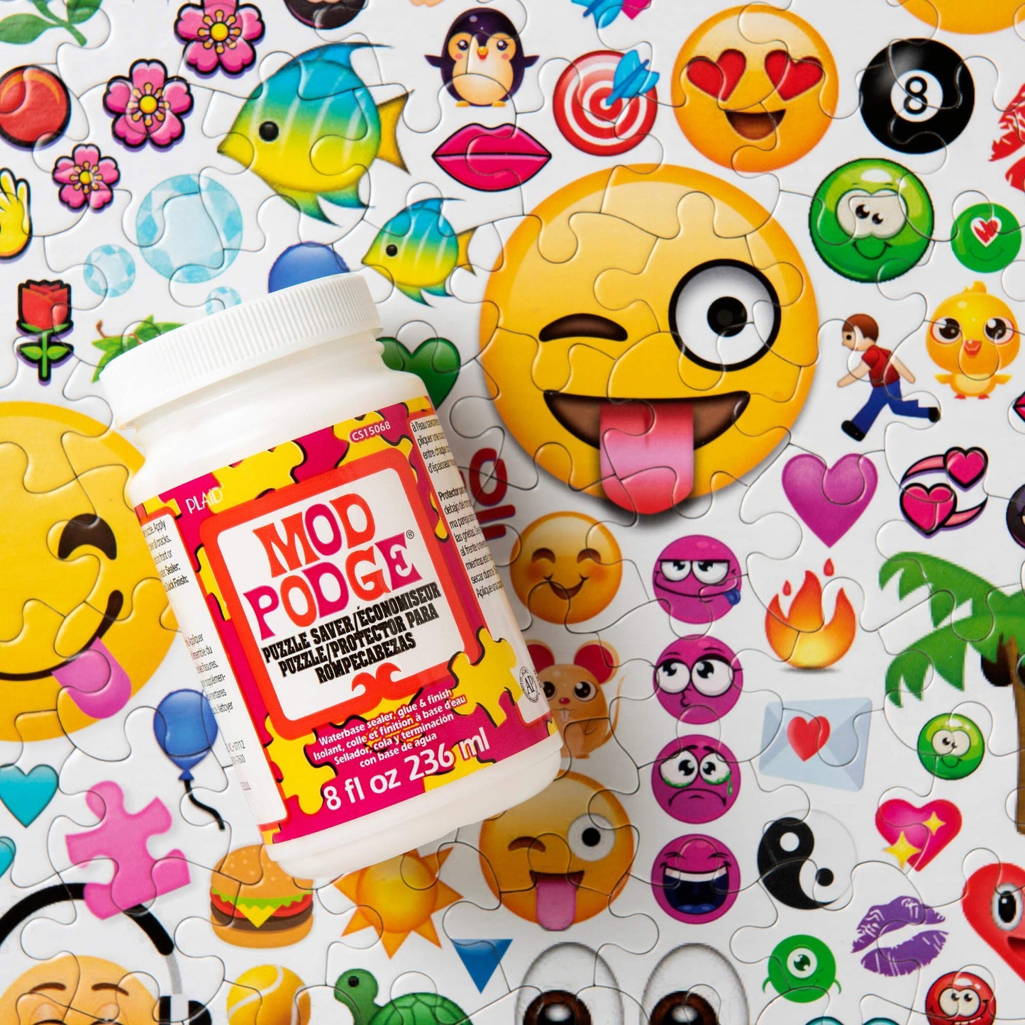 Mod Podge Puzzle Saver (4-Ounce), CS11223, 4 oz, 4 Fl Oz , White