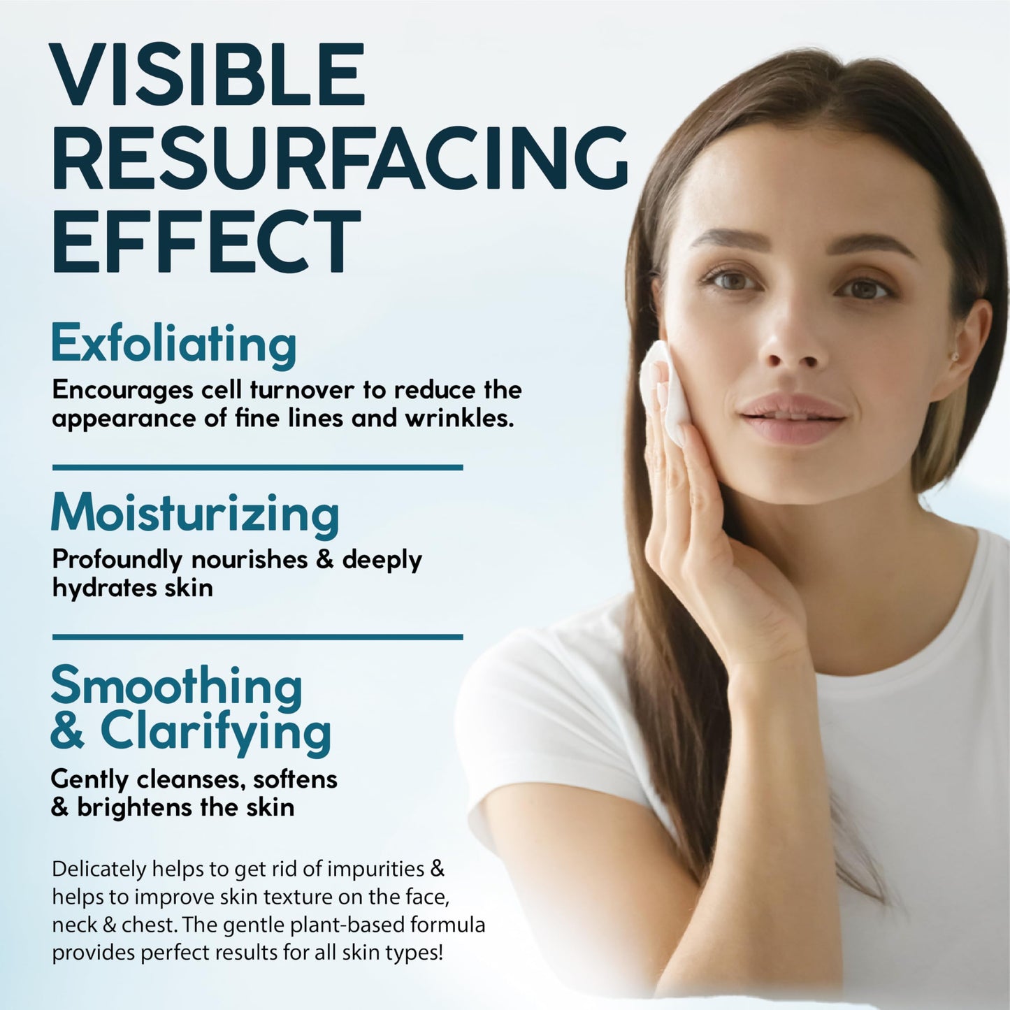 NUVADERMIS 35% Glycolic Acid Peel Pads – Exfoliating Treatment for Acne, Blackheads & Dark Spots – Gentle Resurfacing for Sensitive Skin – 60 Pads