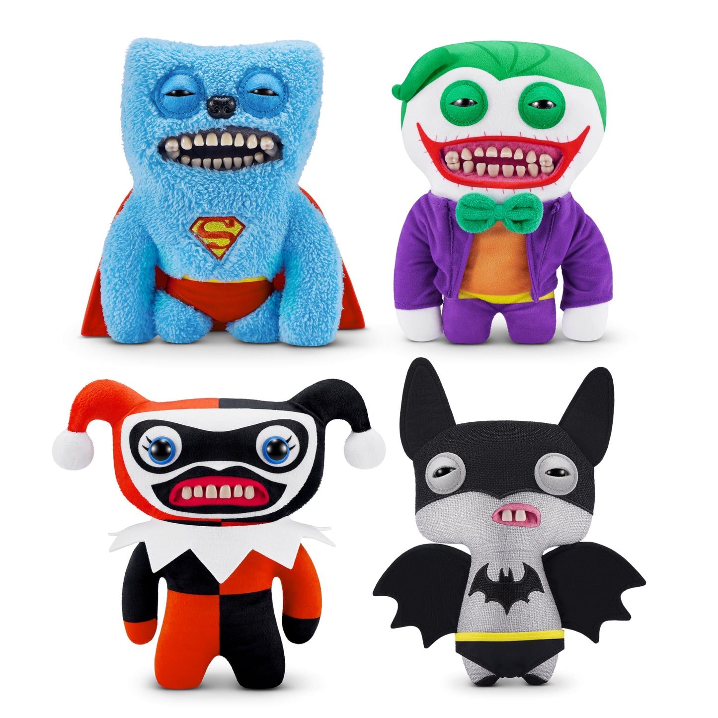 Fuggler x DC by ZURU Funny Ugly Monster, Plush, Collectible, Toy (Batman)