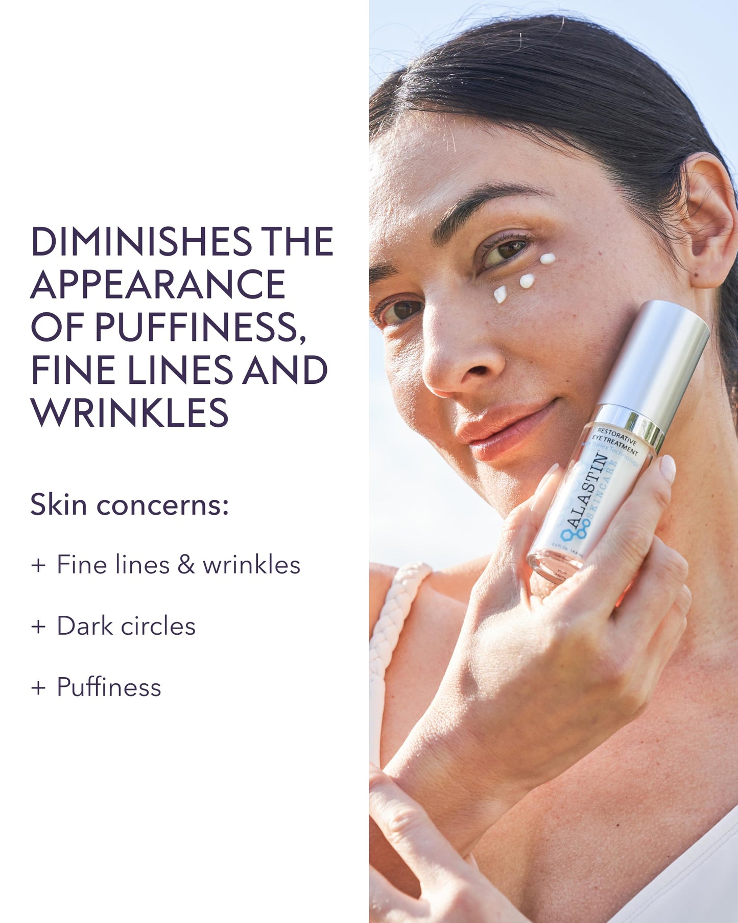 ALASTIN Skincare Restorative Eye Treatment (0.5 oz) | Anti-Aging Eye Cream | Helps Reduce Dark Circles & Puffiness | Firming & Hydrating