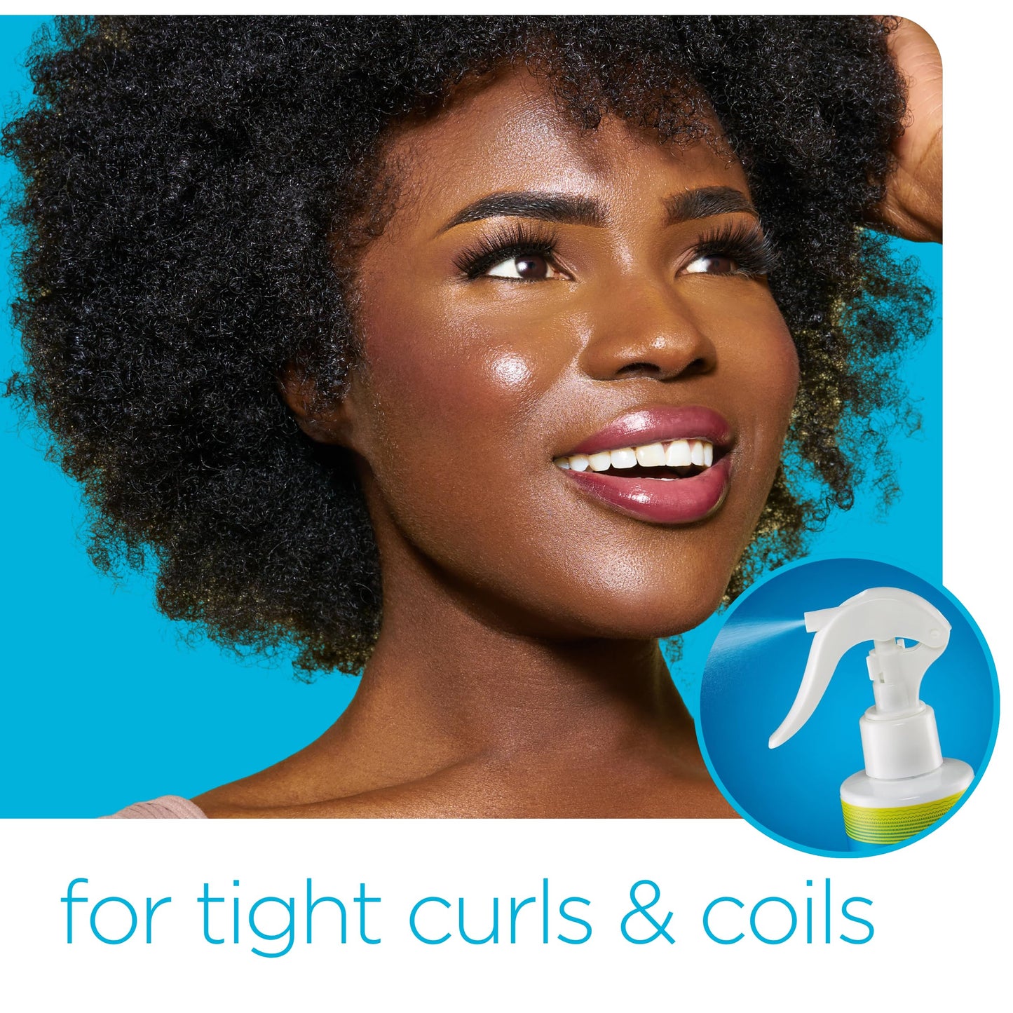 Naturaz Rehydrating Mist Detangler Spray – Leave-In Conditioner with Aloe Vera for Dry, Curly & Coily Hair – Moisturizing Vegan Formula – 8 fl oz