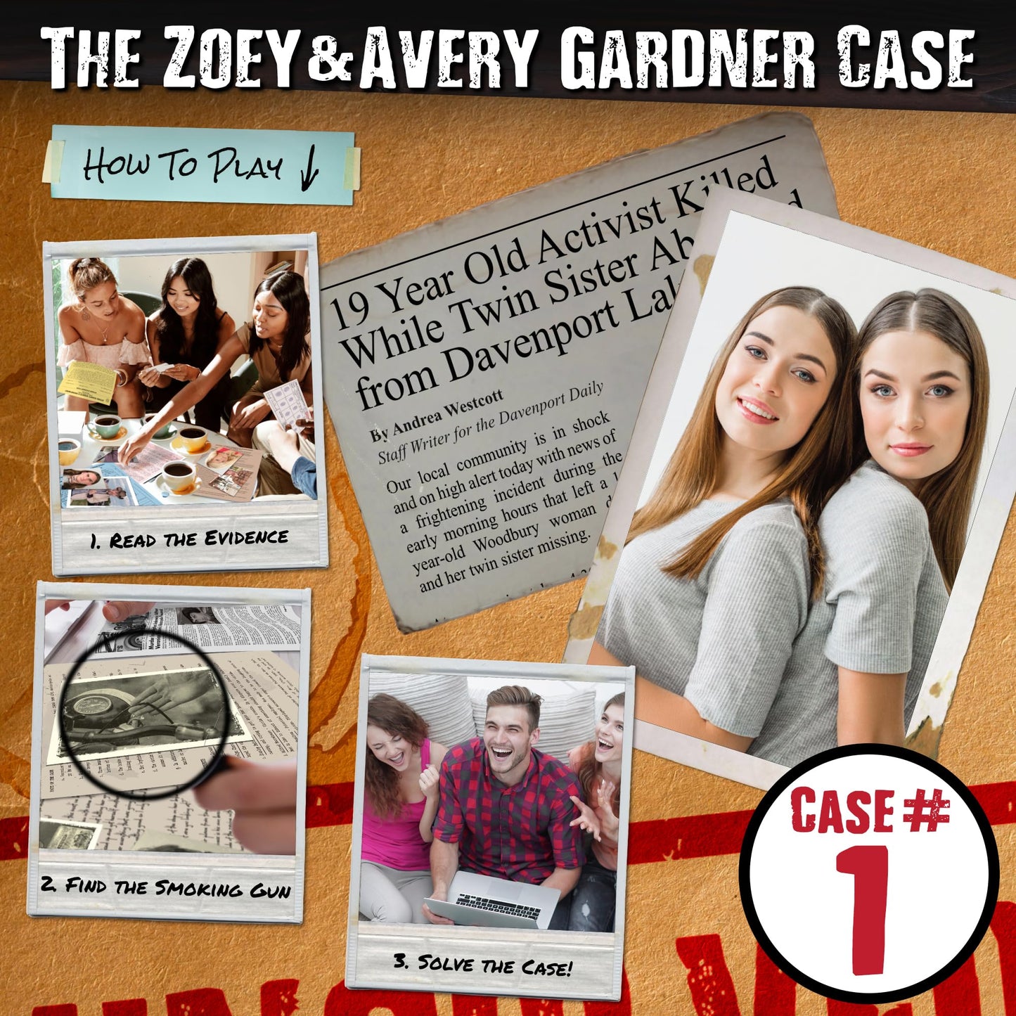 Unsolved Case Files - 3 Case Bundle โ Avery Gardner, Luna Knight, and Angela Justice Cases