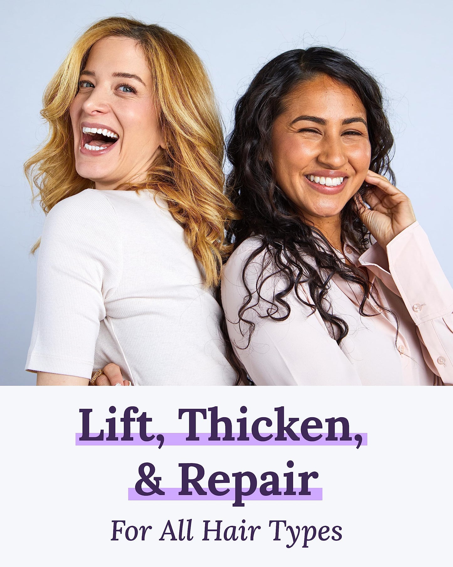 Keranique Lift & Repair Treatment Spray - Keratin & Amino Complex for Instant Volume, Strength & Shine - Sulfate, Dye & Paraben Free, Unscented, 3.4 Fl Oz