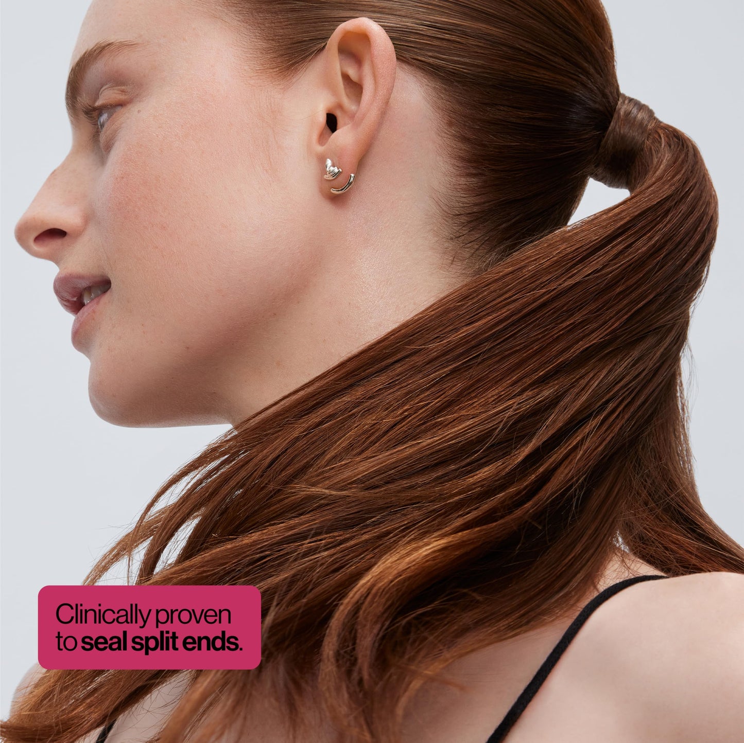 Eva NYC Split Ends Treatment Serum - Repair Dry, Damaged Hair | Reduces Breakage, Seals Split Ends | Vegan Protein & Baobab | Vanilla Scent | 2 fl oz