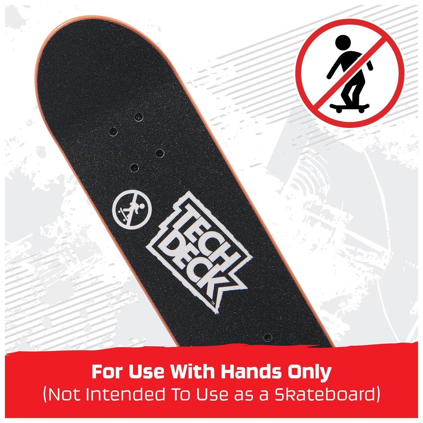 TECH DECK, World Industries Handboard; Authentic Mini Skateboards, Kids Toys for Boys & Girls, Ages 6 and up (Hands Use Only)