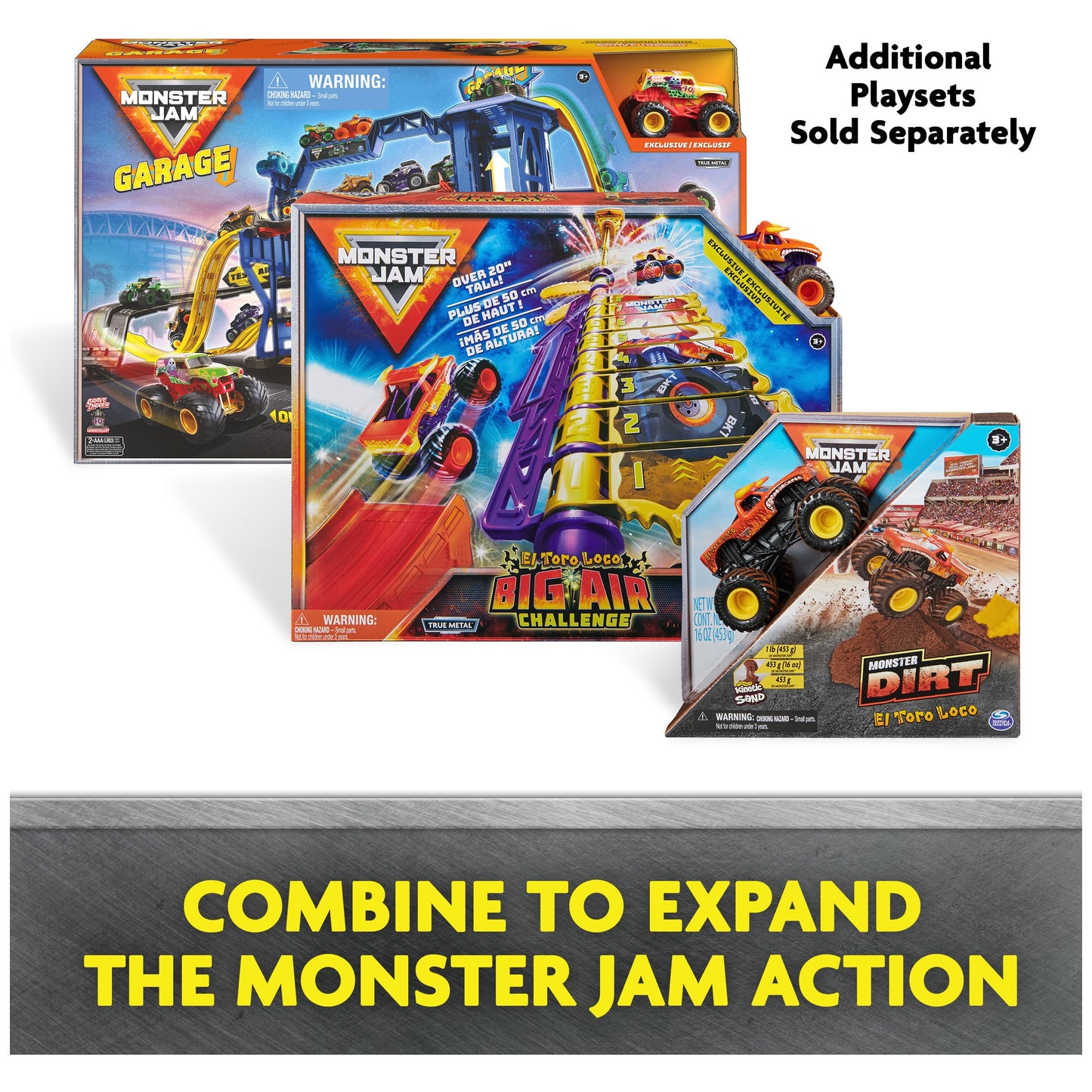 Monster Jam, Mystery Mudders 2-Pack Monster Trucks, Official 1:64 Die-Cast Vehicles, Wash to Reveal (Styles Will Vary), Kids Toys for Boys 3 and Up