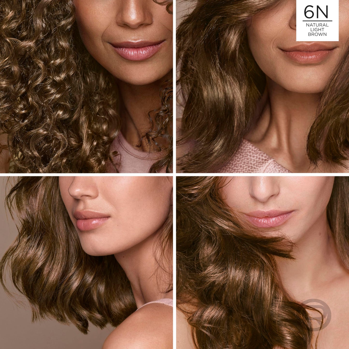 L’Oreal Paris Excellence Universal Nudes Permanent Hair Color, Ammonia Free Hair Dye for Gray Hair Coverage, 6N Natural Light Brown, 1 Hair Dye Kit