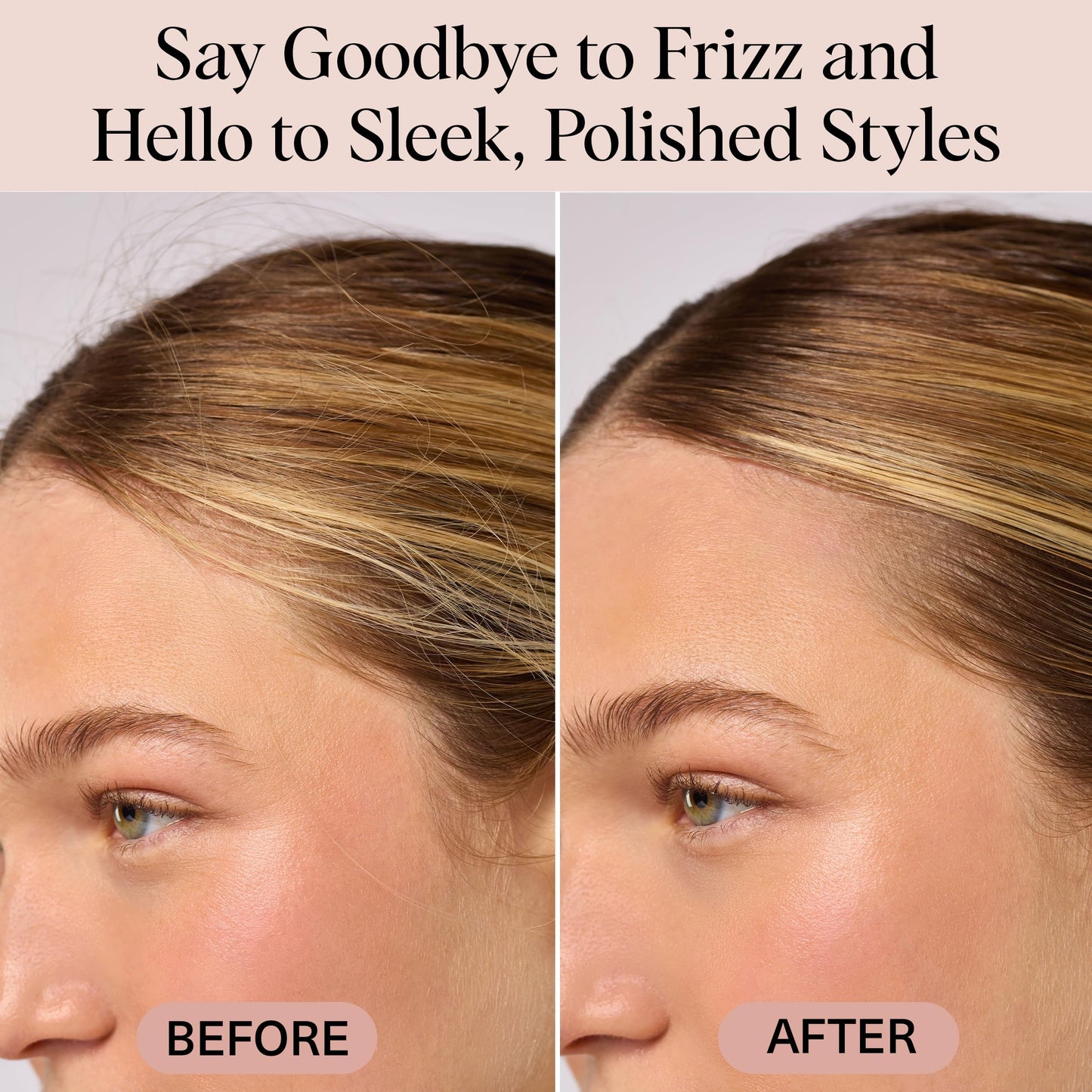 Kitsch Flyaway Hair Stick with Biotin, Aloe & Vitamin E – Clear Serum-Like Gel Taming Wand for Baby Hairs & Frizz Control – Lightweight 18ml