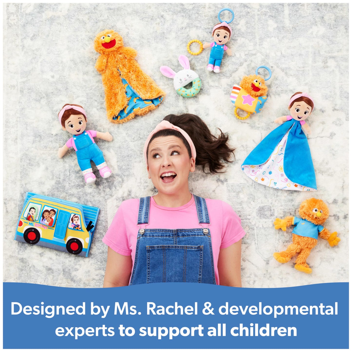 Ms. Rachel Surprise Learning Box – Educational Sensory Toys, Stuffed Animals & Activities for Babies & Toddlers Ages 0-2+