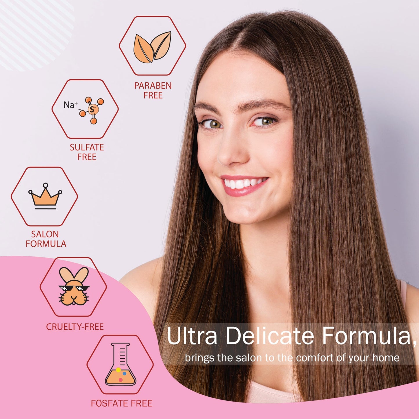 CHELLY Hair Treatment Capillary Rejuvenating System Formaldehyde Free Extreme Moisture Treatment 32 Fl Oz Cosmetics