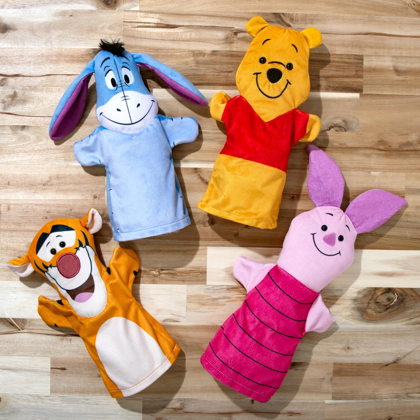 Melissa & Doug Disney Winnie The Pooh Soft & Cuddly Hand Puppets
