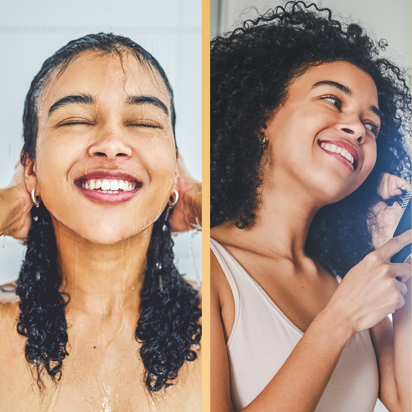 Pantene Gold Series Detangler Treatment for Curly and Coily Hair with Argan Oil and Shea Butter, 8 Fl Oz