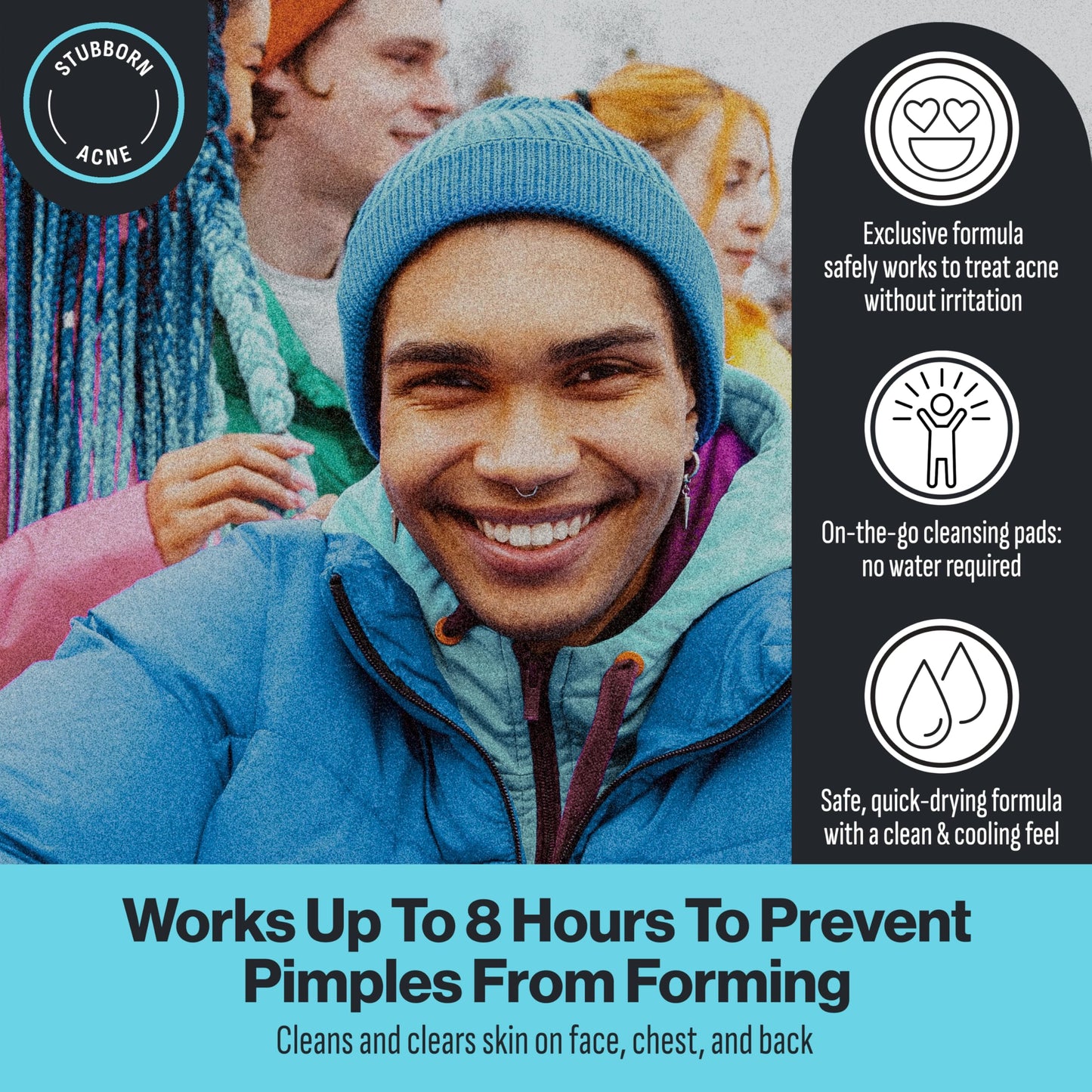 Oxy Deep Pore Acne Cleansing Pads, 2% Salicylic Acid, Fights Breakouts, Exfoliates, Unclogs Pores & Treats Blackheads, 90 Pads (3-Pack)