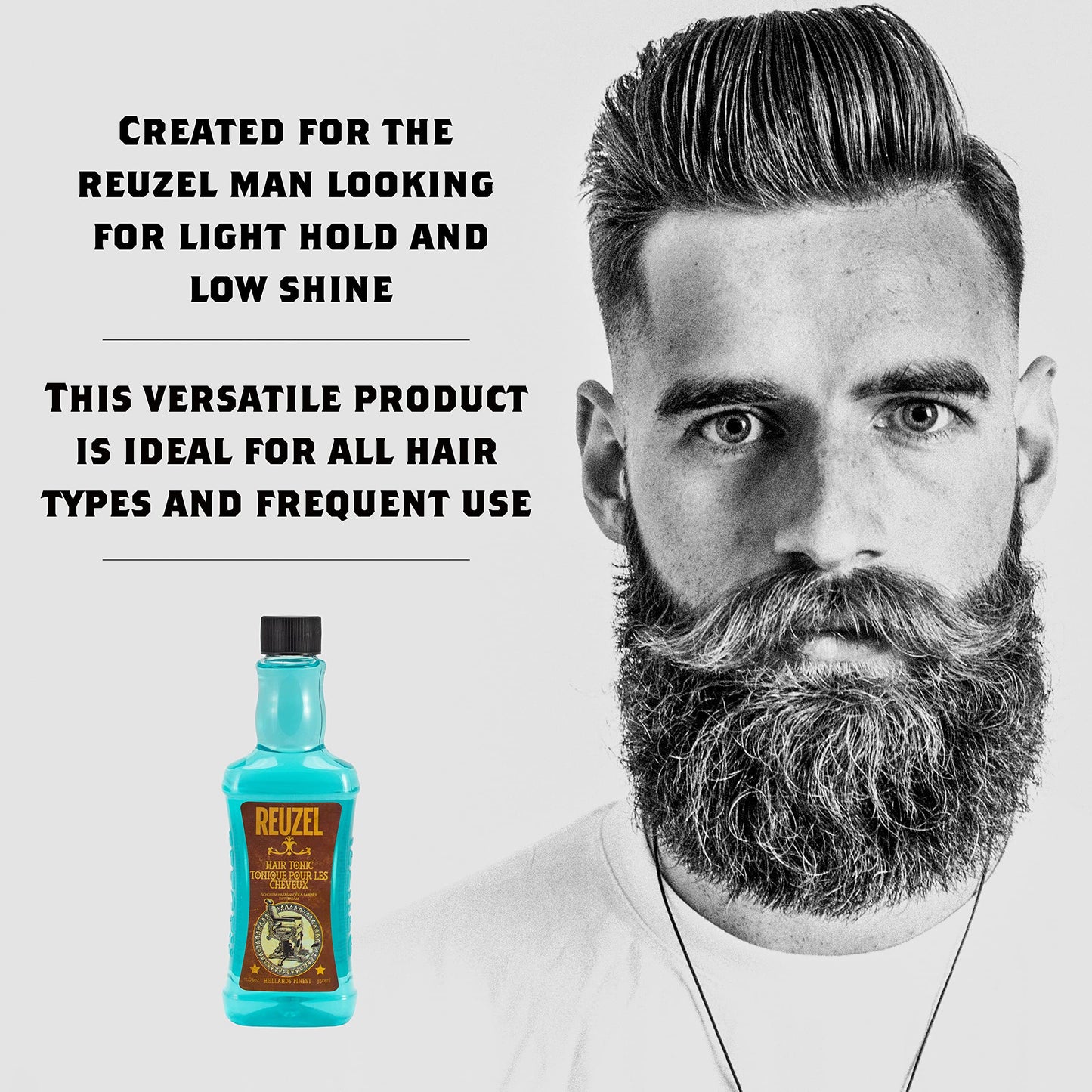 Reuzel Hair Tonic, Oil Free Formula, 11.83 oz