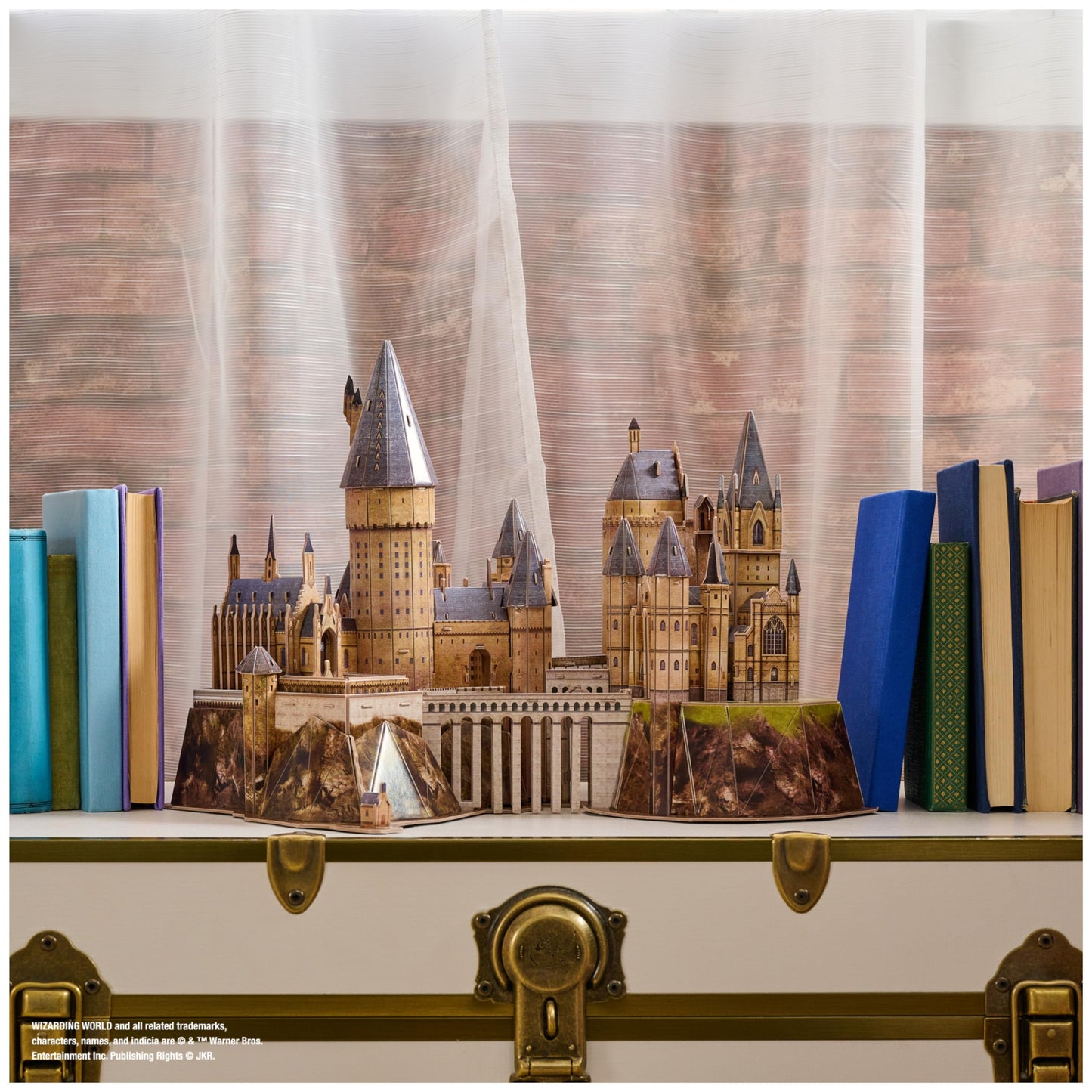 4D Build, Harry Potter Hogwarts Castle 3D Puzzle Model Kit 209 Pcs | Harry Potter Gifts Desk Decor | Building Toys | 3D Puzzles for Adults & Teens 12+