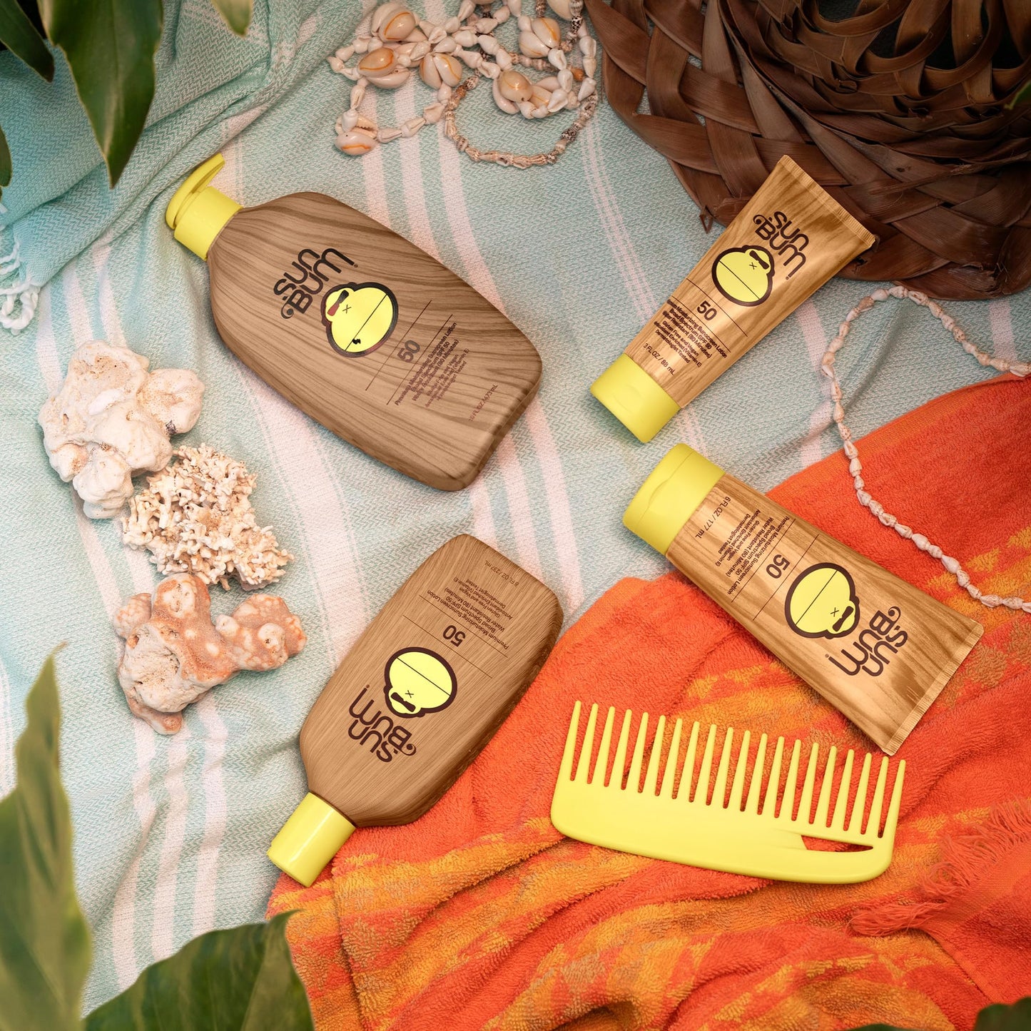 Sun Bum SPF 50 Original Sunscreen Lotion for Body – Broad Spectrum, Vitamin E, Reef-Friendly, Hawaii 104 Compliant, 8 oz