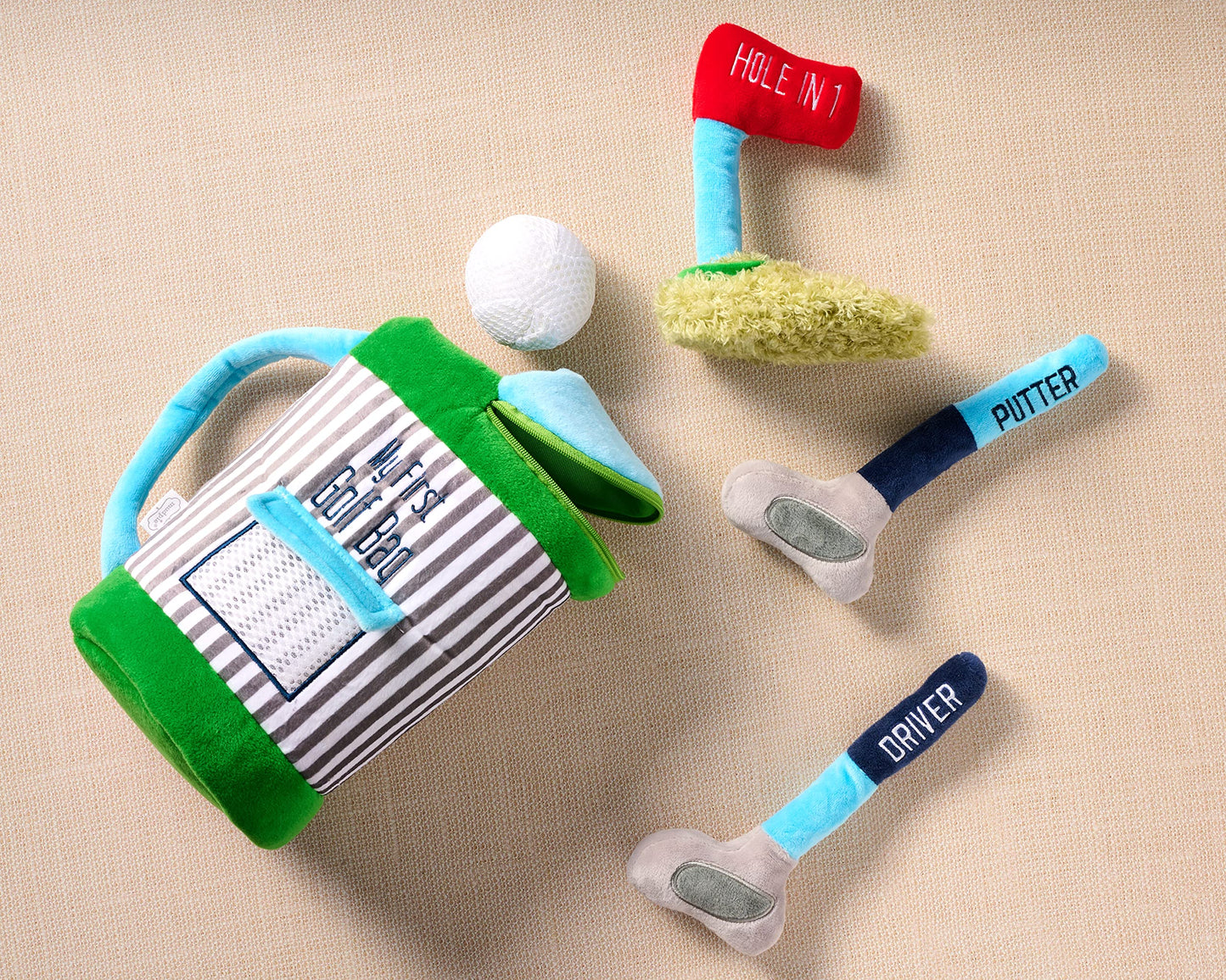 Mud Pie My Bag Plush Set, Golf