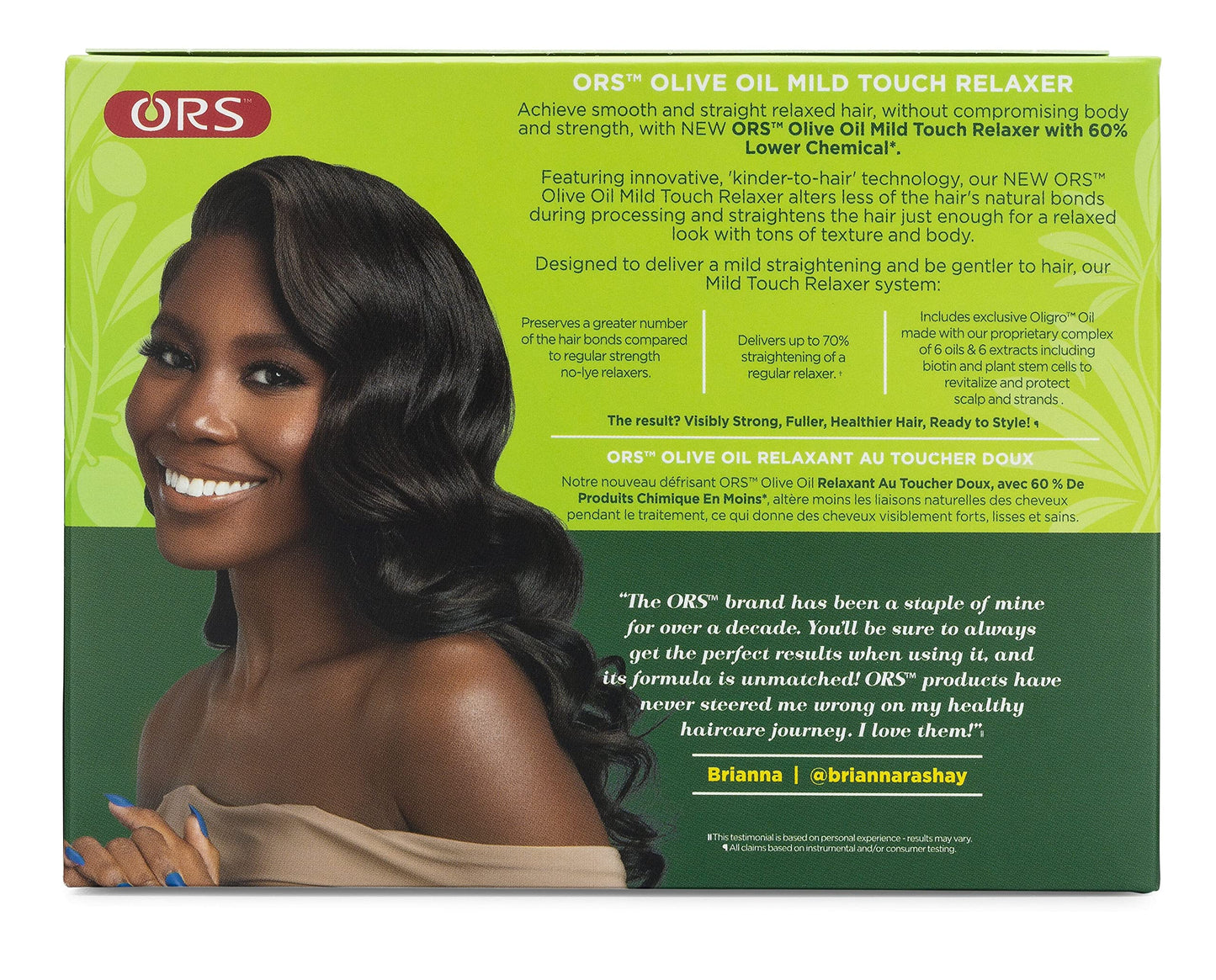 ORS Olive Oil Mild Touch Relaxer 60% Lower Chemical No Lye - Mild Strength
