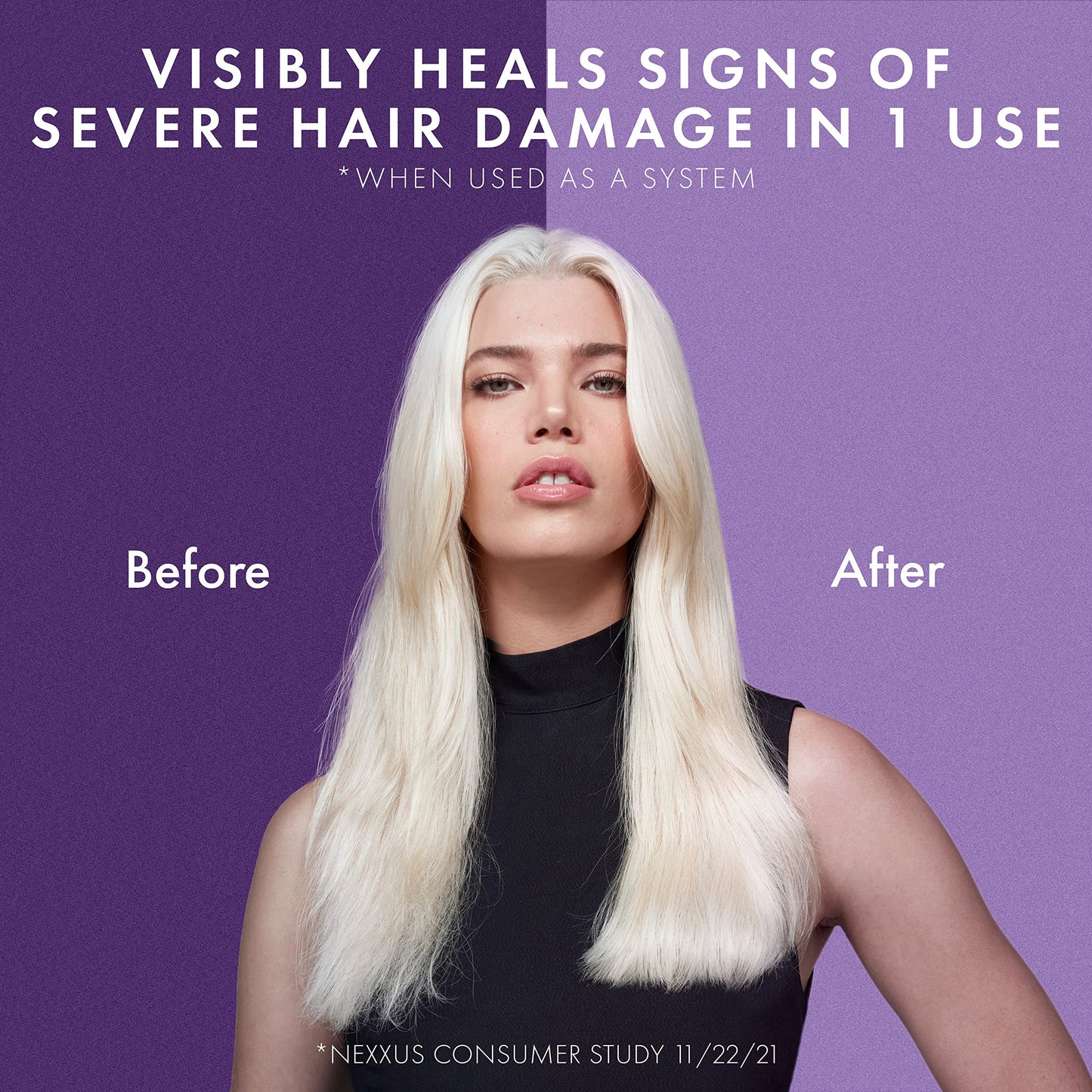 Nexxus Keraphix ProteinFusion Conditioner with Keratin Protein and Black Rice Conditioner for Damaged Hair 33.8 oz