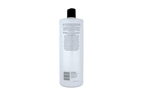 Nioxin Scalp + Hair Thickening System 1 Shampoo| For Natural or Untreated Hair with Light Thinning| With Niacinamide and Biotin| 33.8 Fl oz.