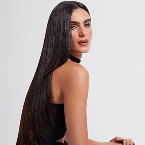 IGK GOOD BEHAVIOR Spirulina Protein Smoothing Spray | Frizz Control + Heat Protectant | Vegan + Cruelty Free | 5.6 Oz