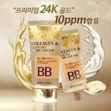 123 UBuy Shop_Korea Collagen & Luxury Gold BB Cream SPF50+/PA+++ Say goodbye to blemishes and uneven skin tone - 1.69Oz