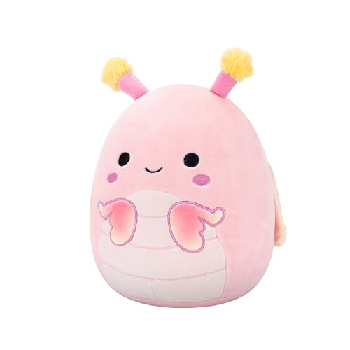 Squishmallows Original 8in Guinevere The Pink Orchid Mantis – Official Jazwares Plush (Little)