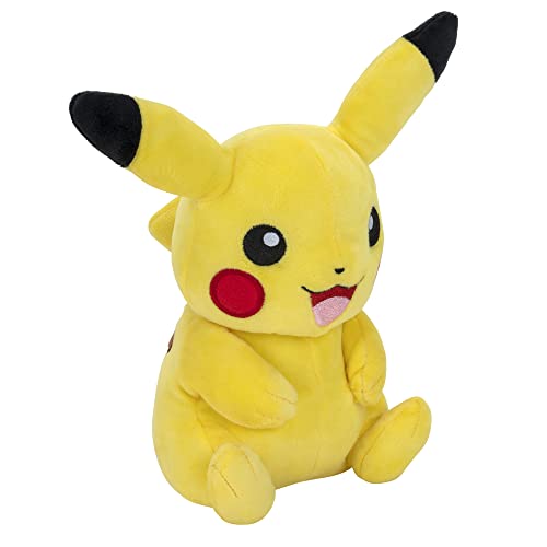 Pokémon Pikachu Plush - 8-Inch Soft Plush with Authentic Details