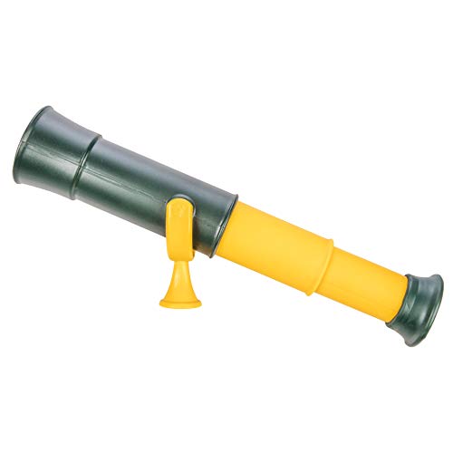 Jack and June Signature Green and Yellow Telescope Playset Attachment Featuring 360 Degree Spin