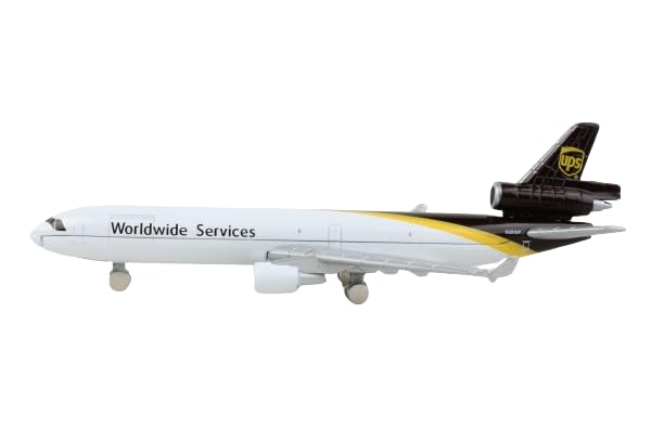 Daron Toy Airplane – UPS MD-11 – Die-Cast Metal Model Airplane Toy with Plastic Parts for Kids Ages 3+