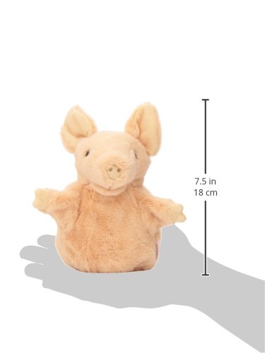 Folkmanis Little Pig Hand Puppet, Pink, 1 EA